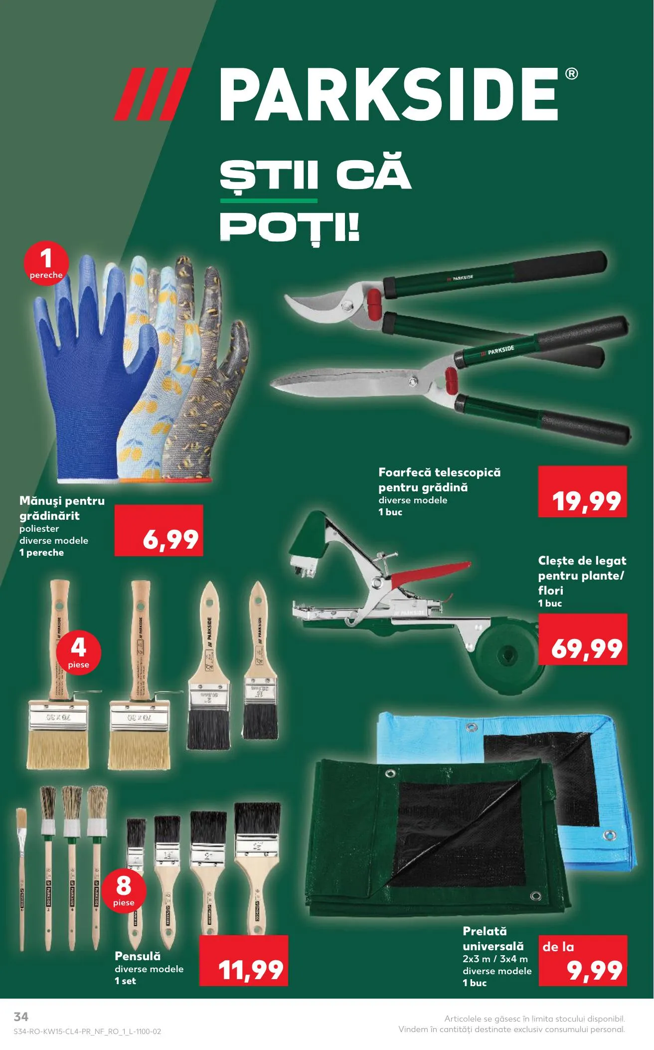 Kaufland akciós újság Románia SilverCrest 04.08–04.14 – 34. oldal