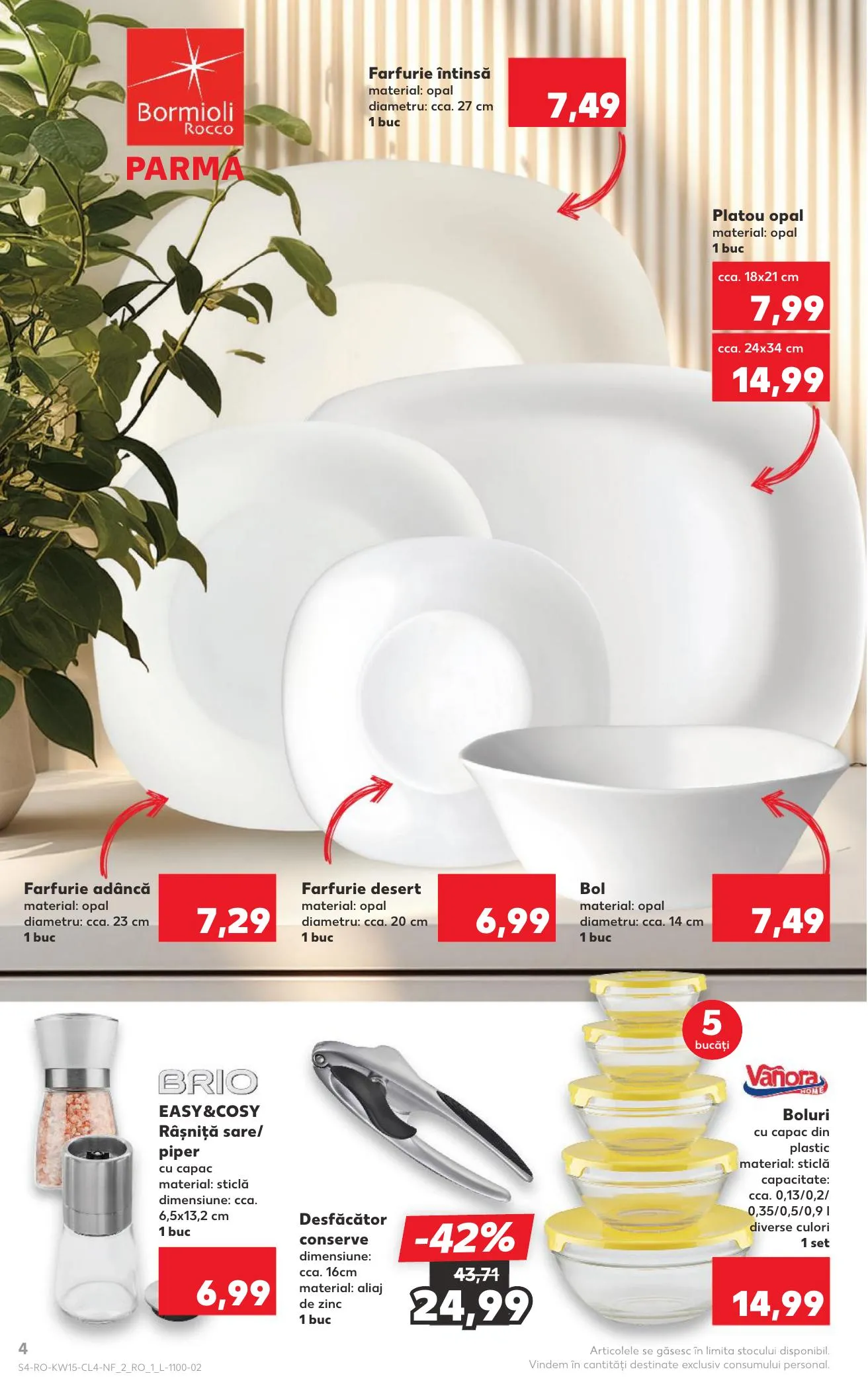Kaufland akciós újság Románia SilverCrest 04.08–04.14 – 4. oldal
