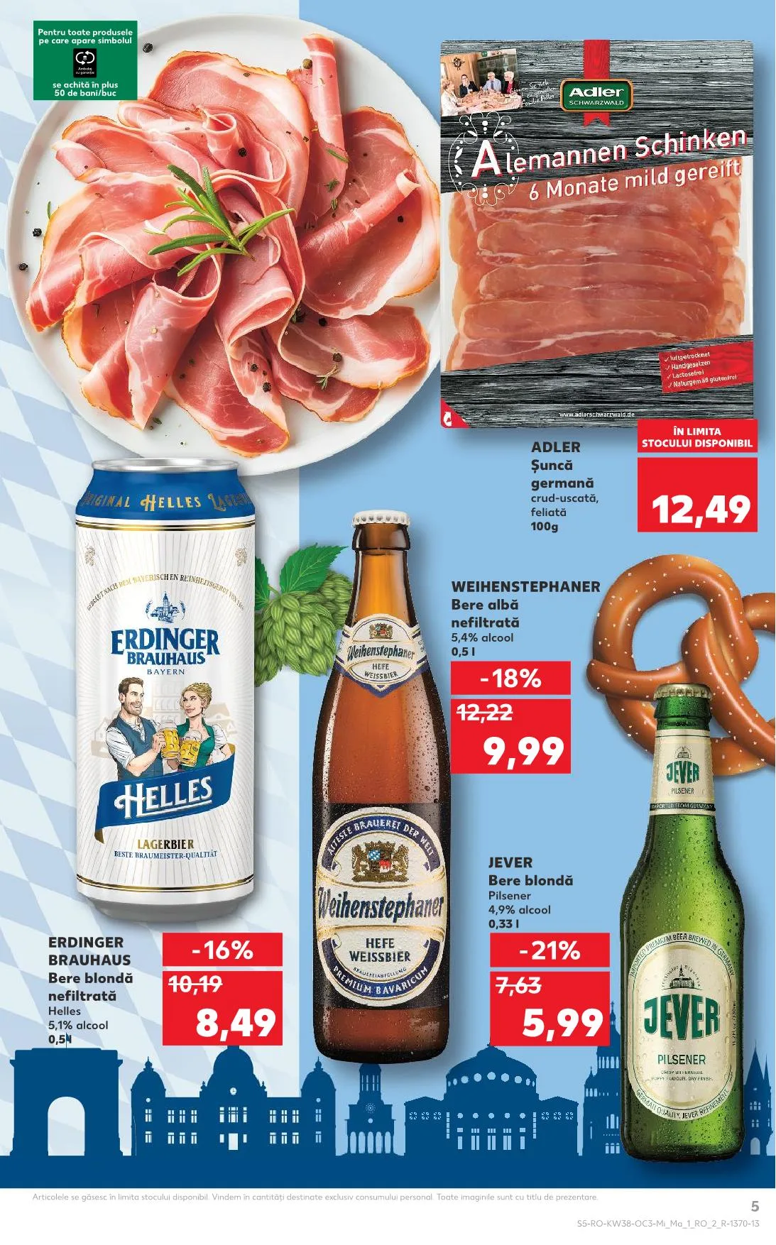Kaufland akciós újság Románia sörfesztivál 09.17–09.23 – 10. oldal