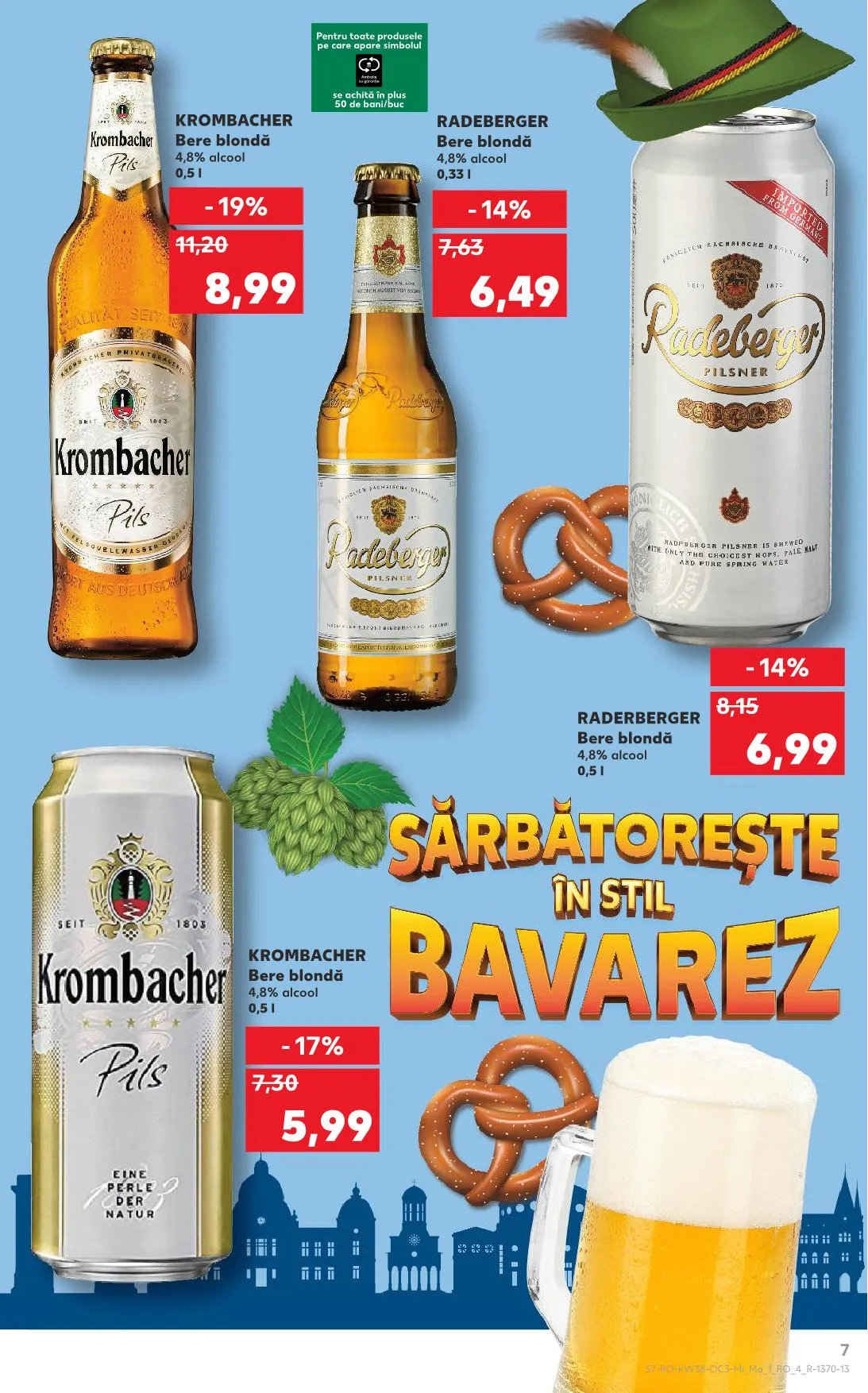 Kaufland akciós újság Románia sörfesztivál 09.17–09.23 – 12. oldal