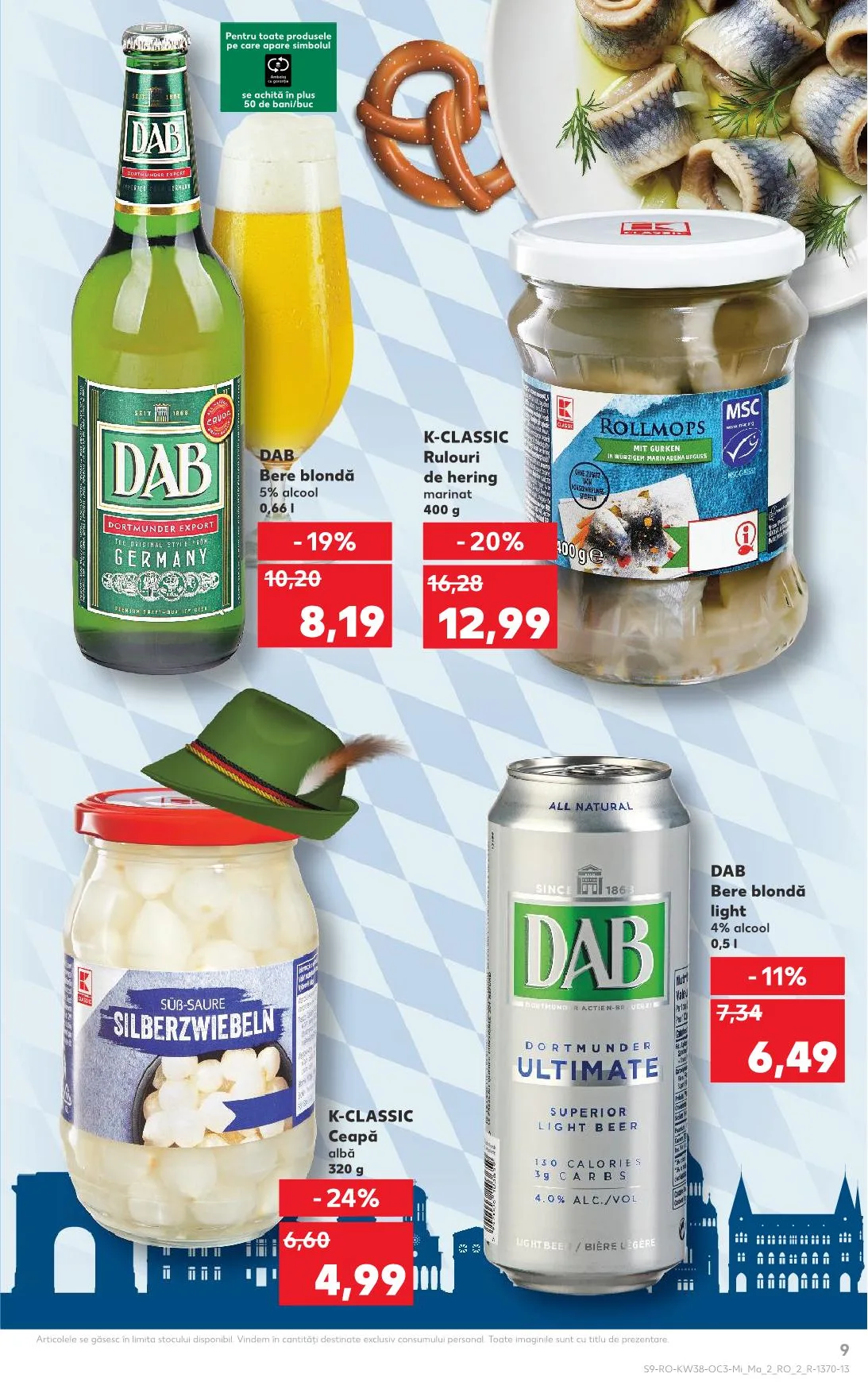 Kaufland akciós újság Románia sörfesztivál 09.17–09.23 – 14. oldal