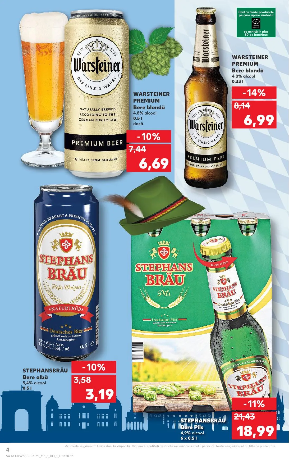 Kaufland akciós újság Románia sörfesztivál 09.17–09.23 – 9. oldal