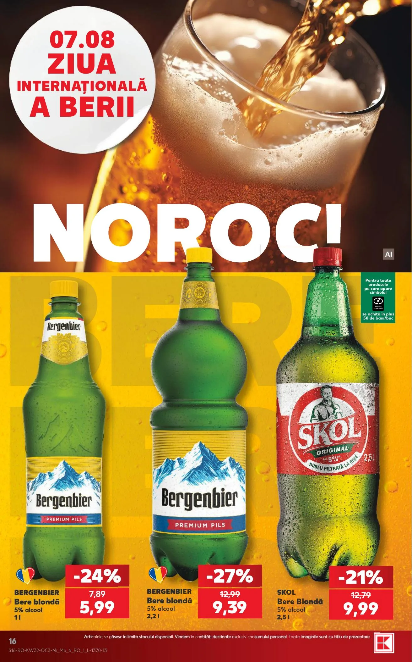 Kaufland akciós újság Románia Sorok 08.05–08.11 – 16. oldal