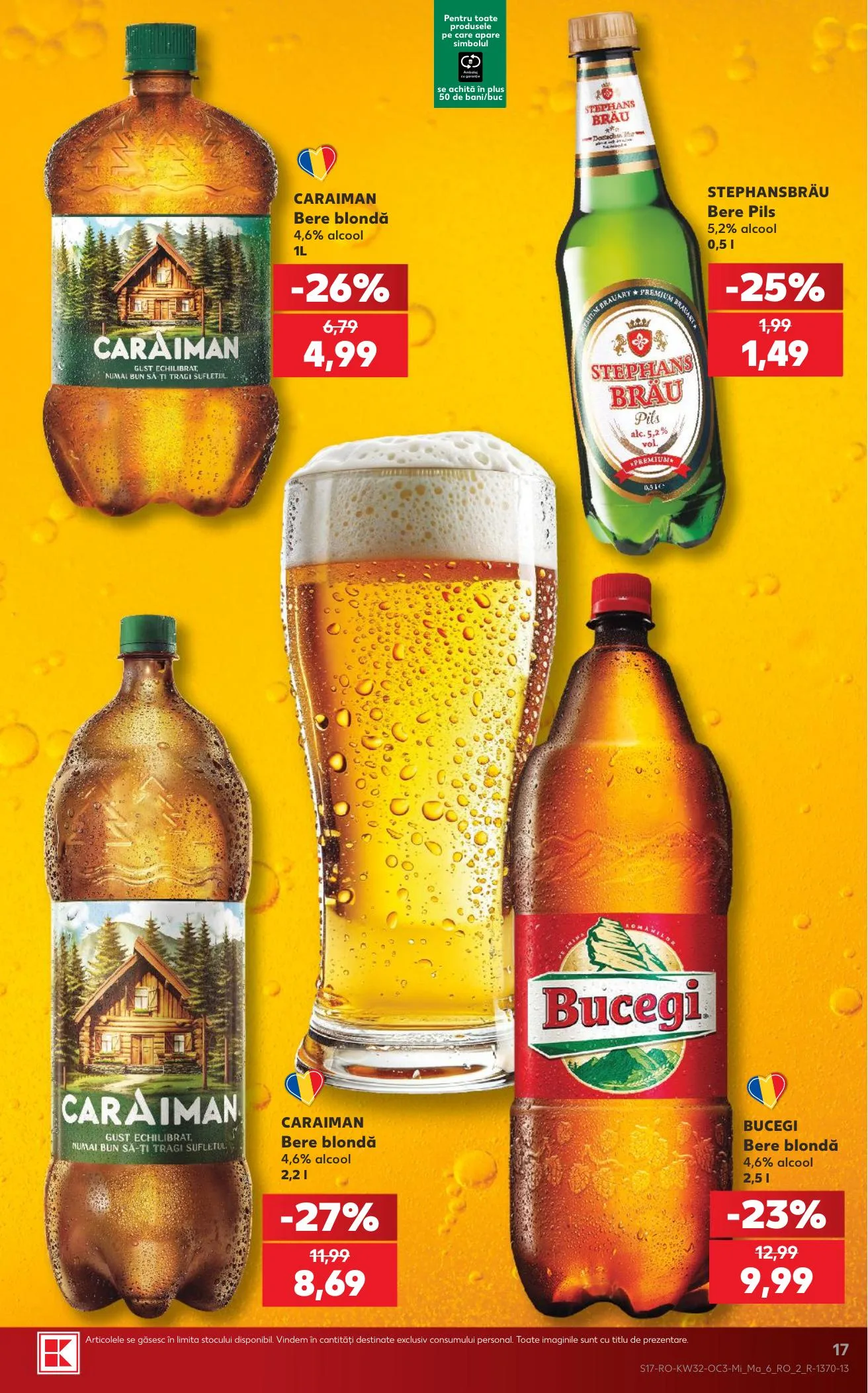 Kaufland akciós újság Románia Sorok 08.05–08.11 – 17. oldal