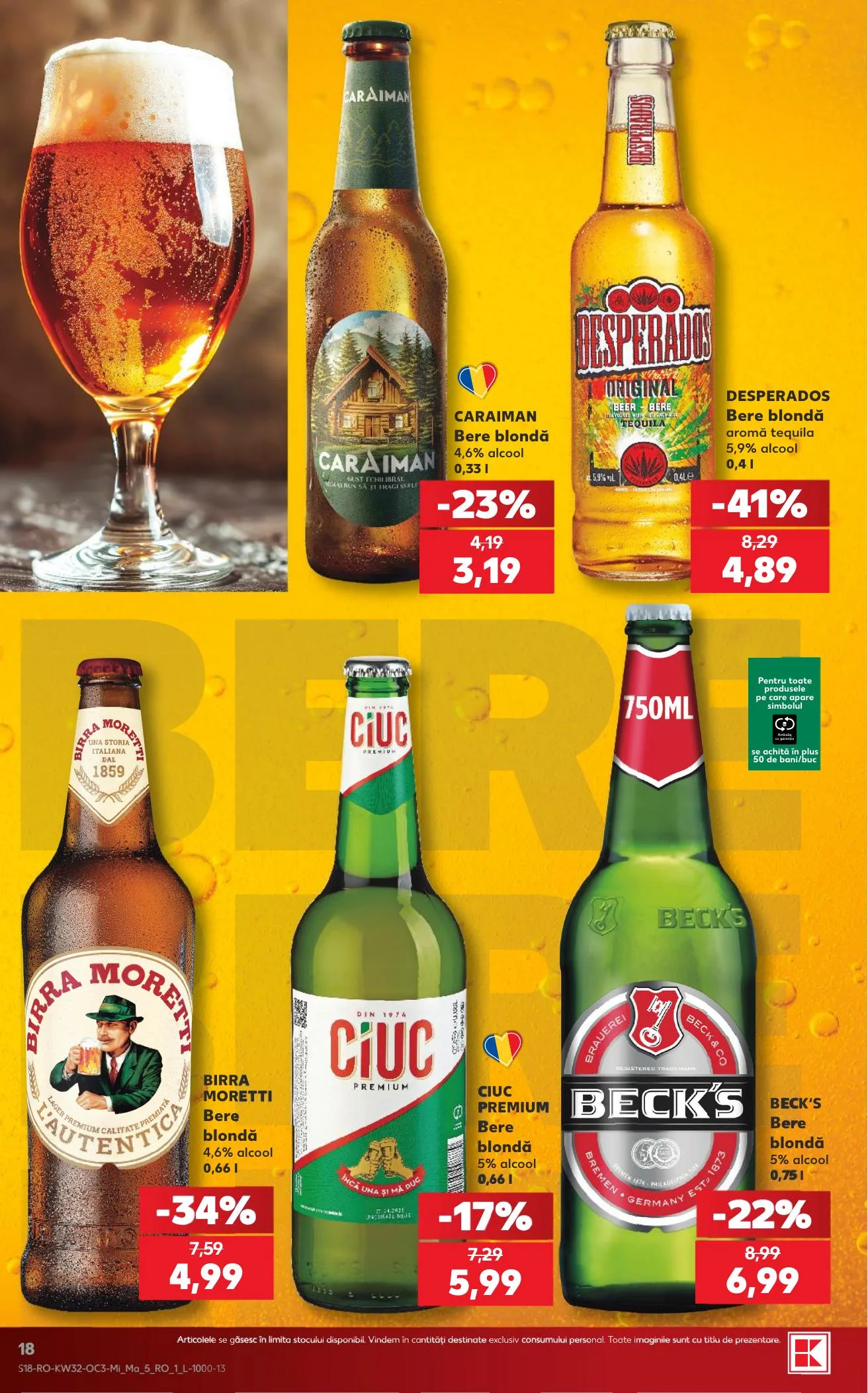 Kaufland akciós újság Románia Sorok 08.05–08.11 – 18. oldal