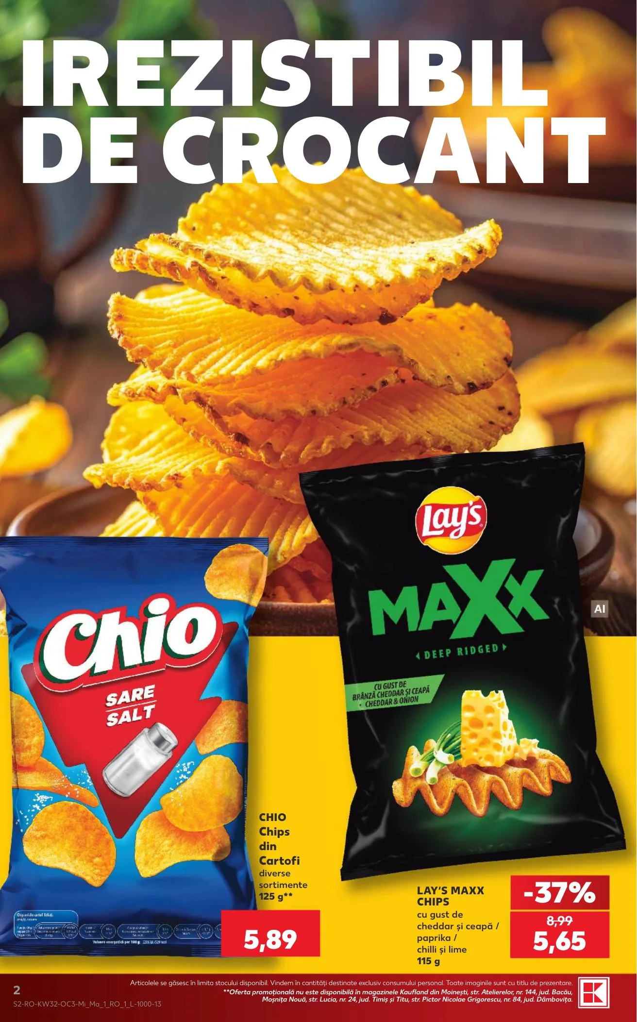 Kaufland akciós újság Románia Sorok 08.05–08.11 – 2. oldal