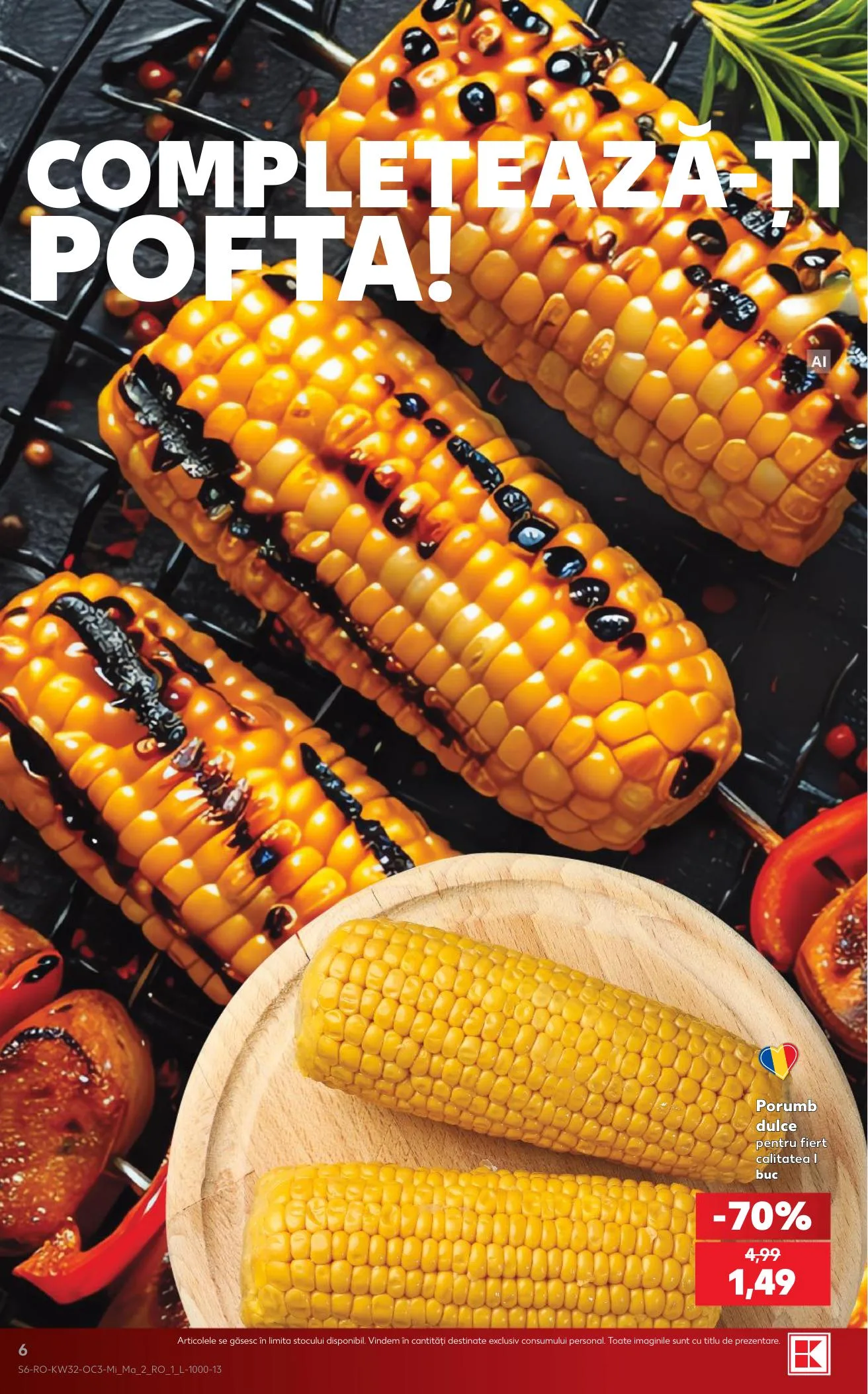 Kaufland akciós újság Románia Sorok 08.05–08.11 – 6. oldal