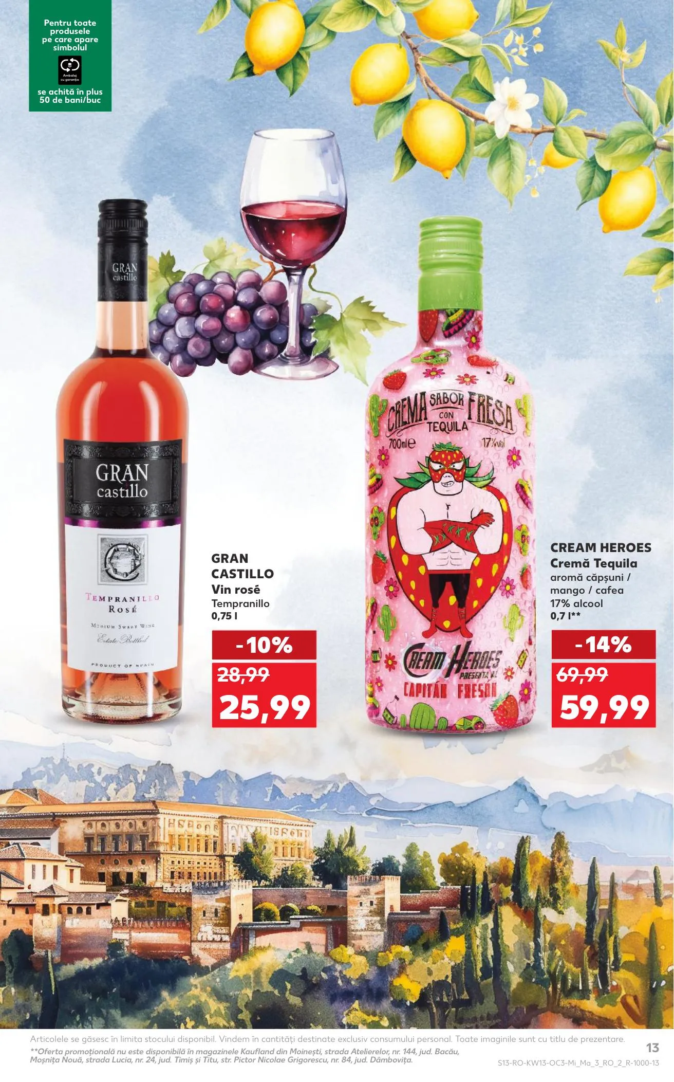 Kaufland akciós újság Románia Spanyol het 03.25–03.31 – 13. oldal