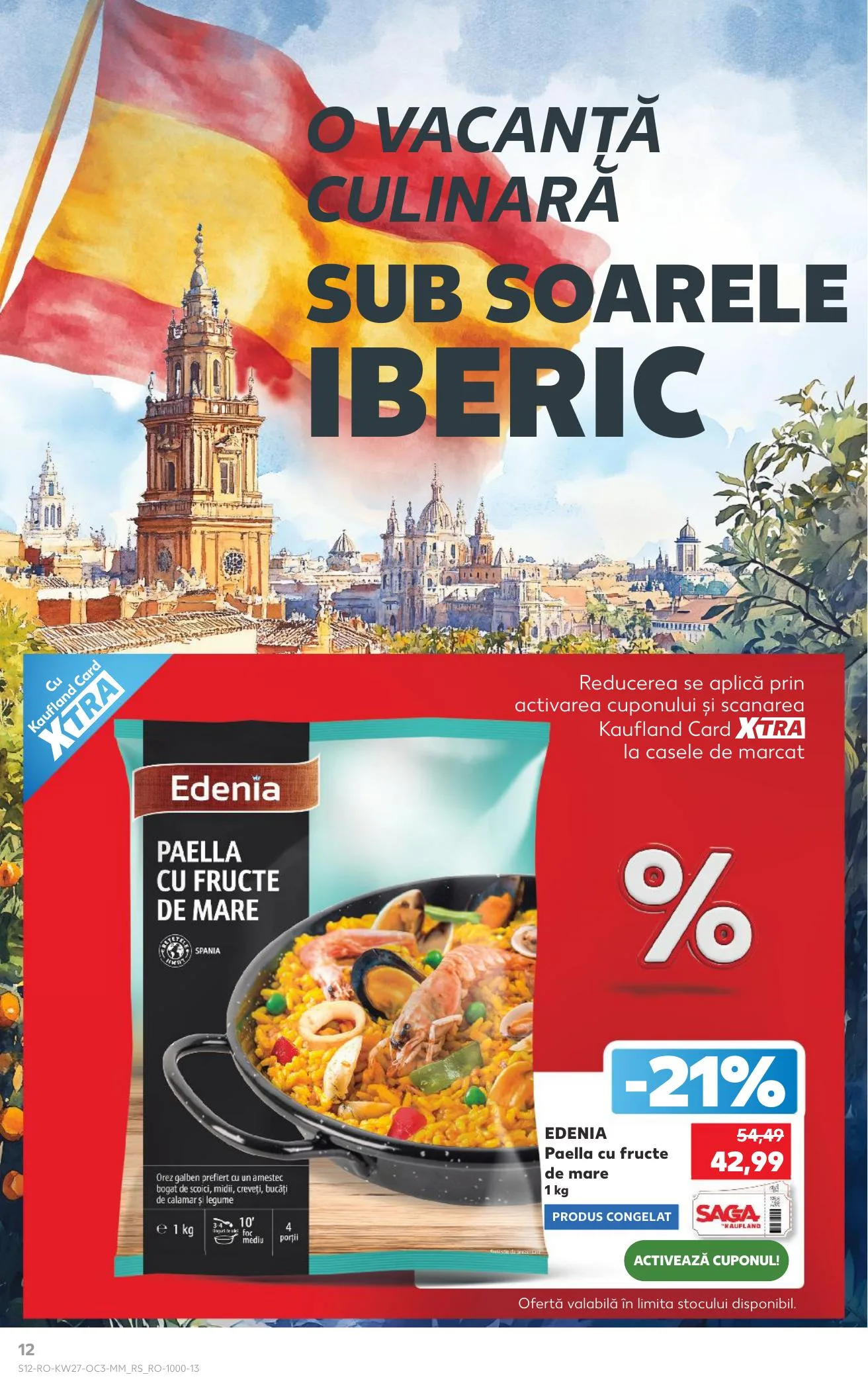 Kaufland akciós újság Románia Spanyol het 07.01–07.07 – 12. oldal