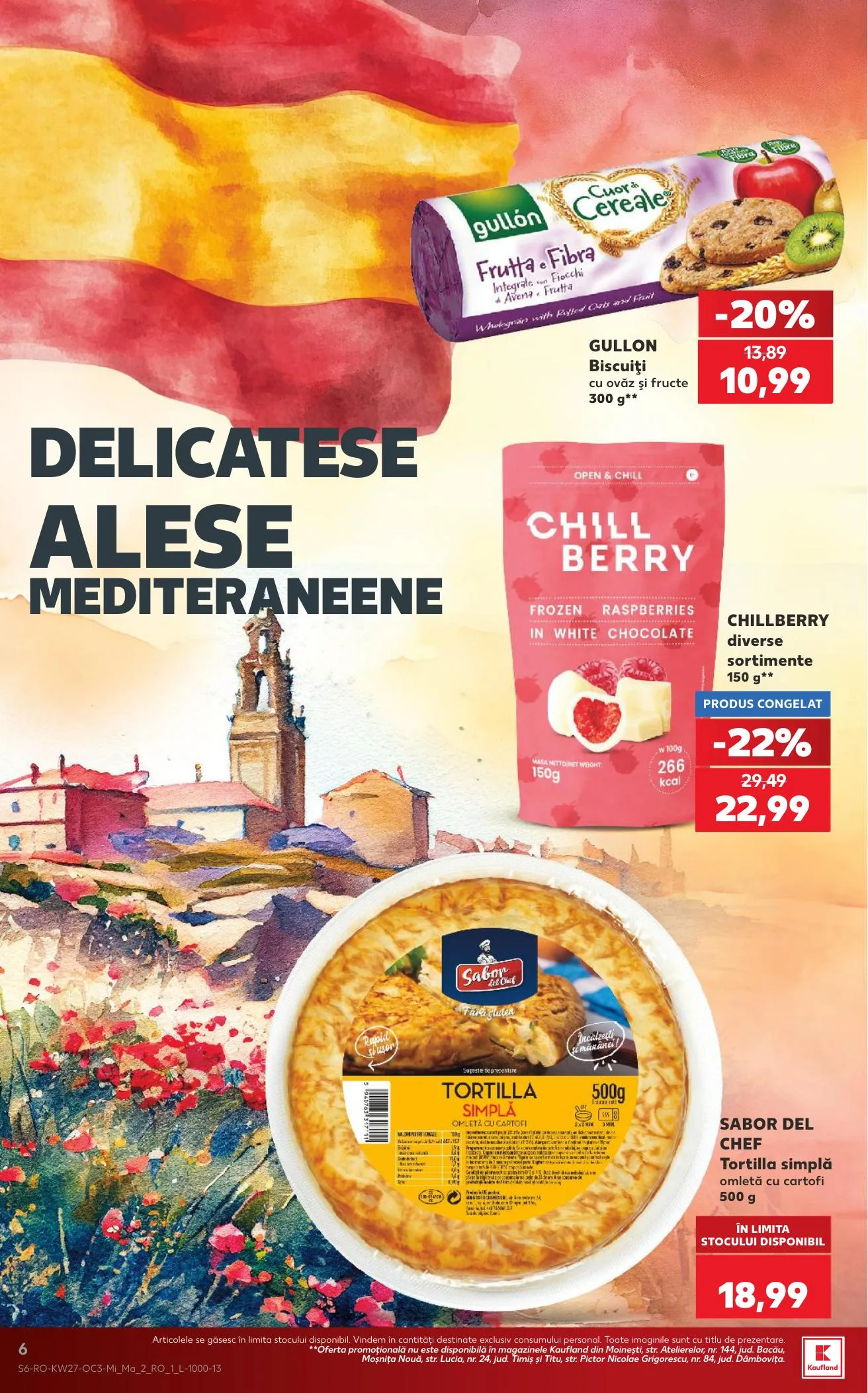 Kaufland akciós újság Románia Spanyol het 07.01–07.07 – 6. oldal