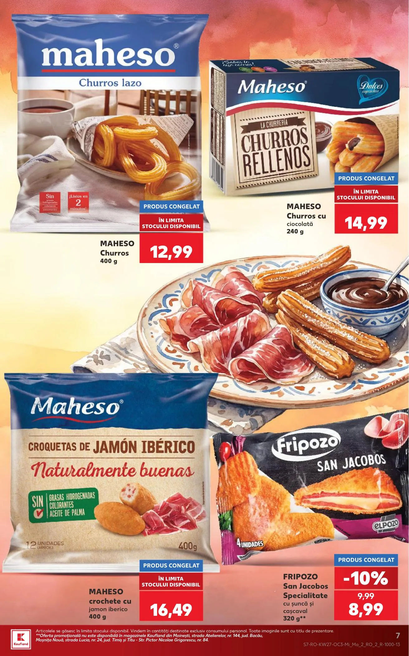 Kaufland akciós újság Románia Spanyol het 07.01–07.07 – 7. oldal