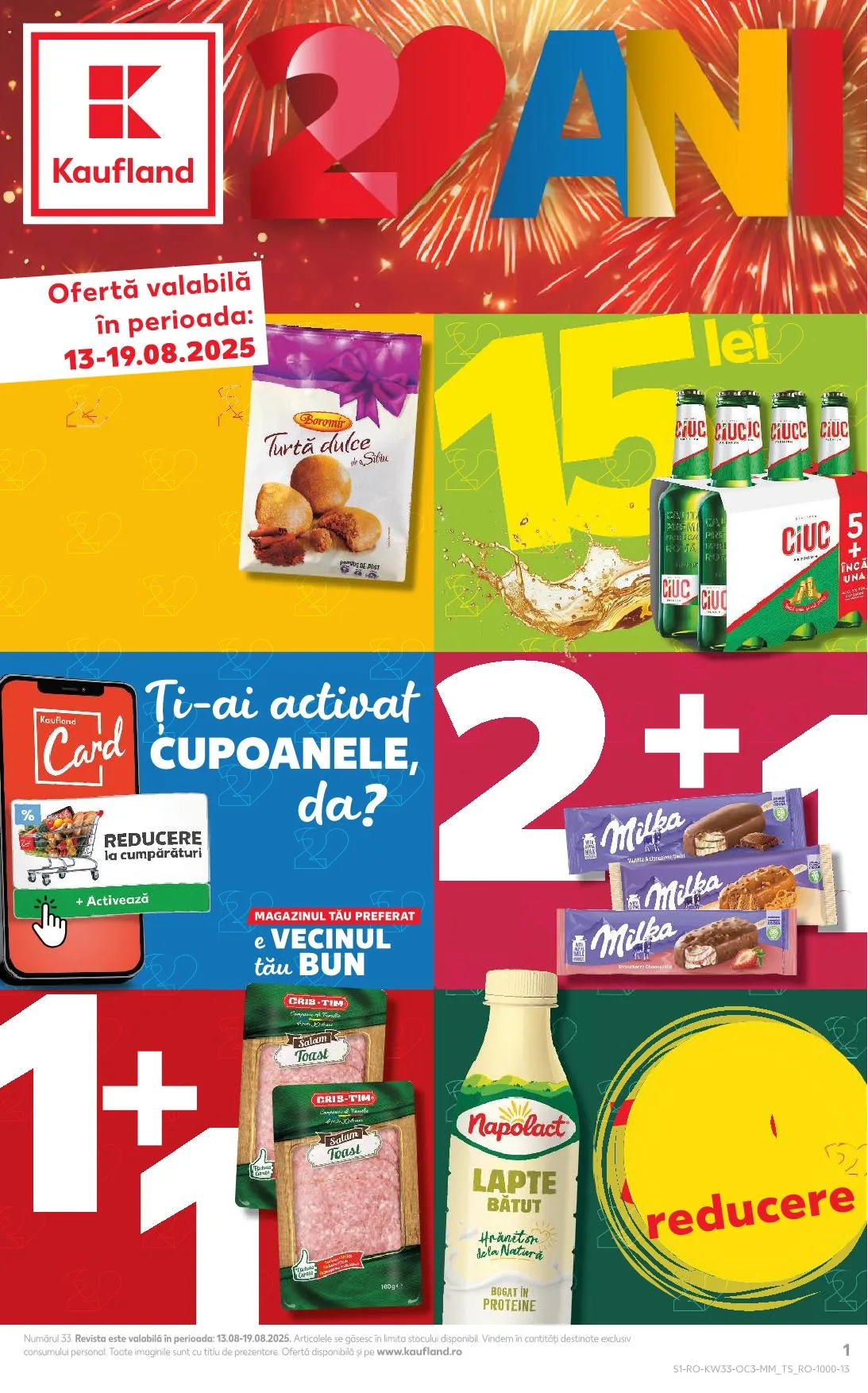 Kaufland akciós újság Románia tematikus 08.13–08.19
