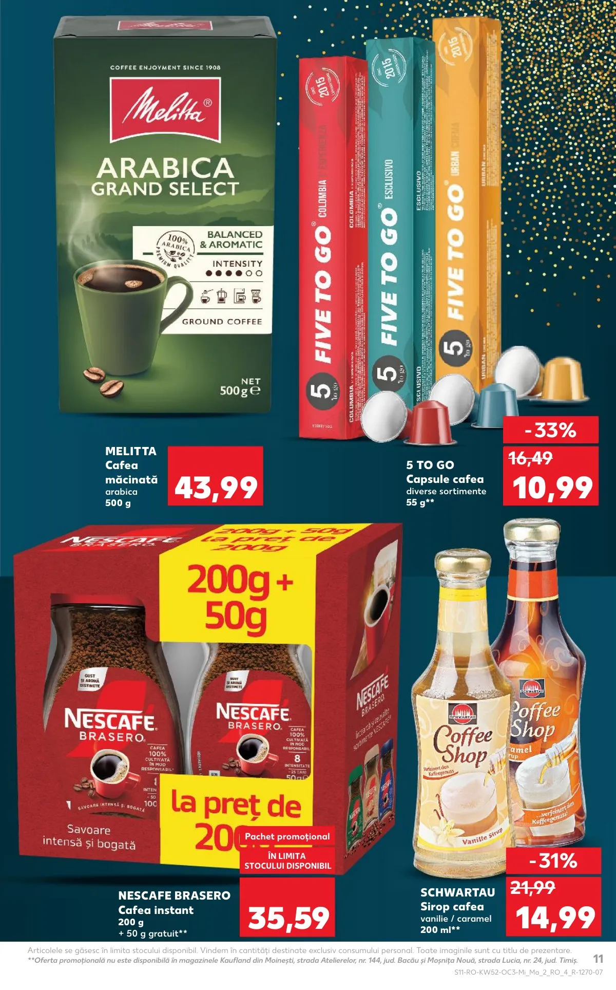 Kaufland akciós újság Románia Uj evi desszertek 12.24–12.30 – 11. oldal