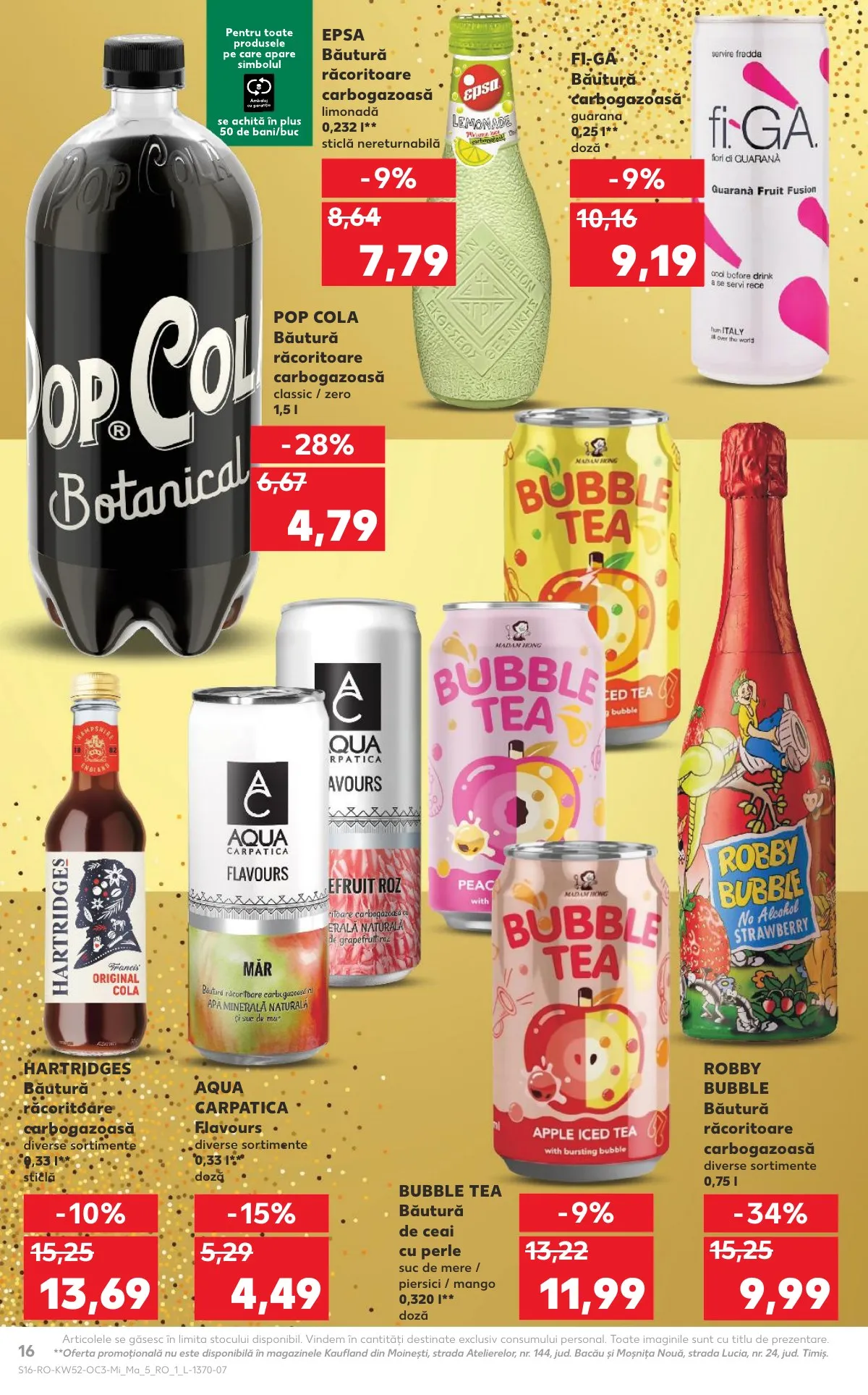 Kaufland akciós újság Románia Uj evi desszertek 12.24–12.30 – 16. oldal