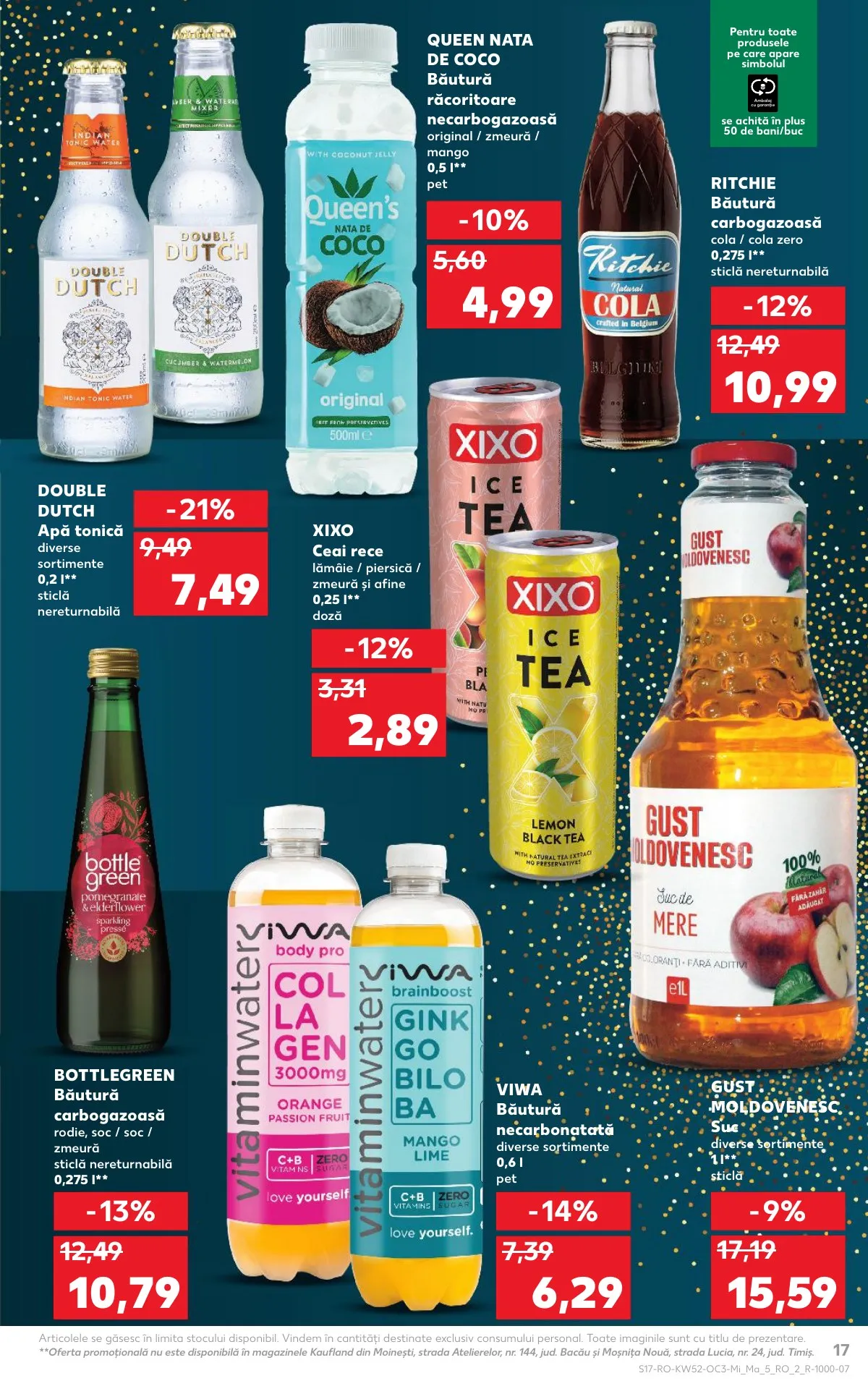 Kaufland akciós újság Románia Uj evi desszertek 12.24–12.30 – 17. oldal