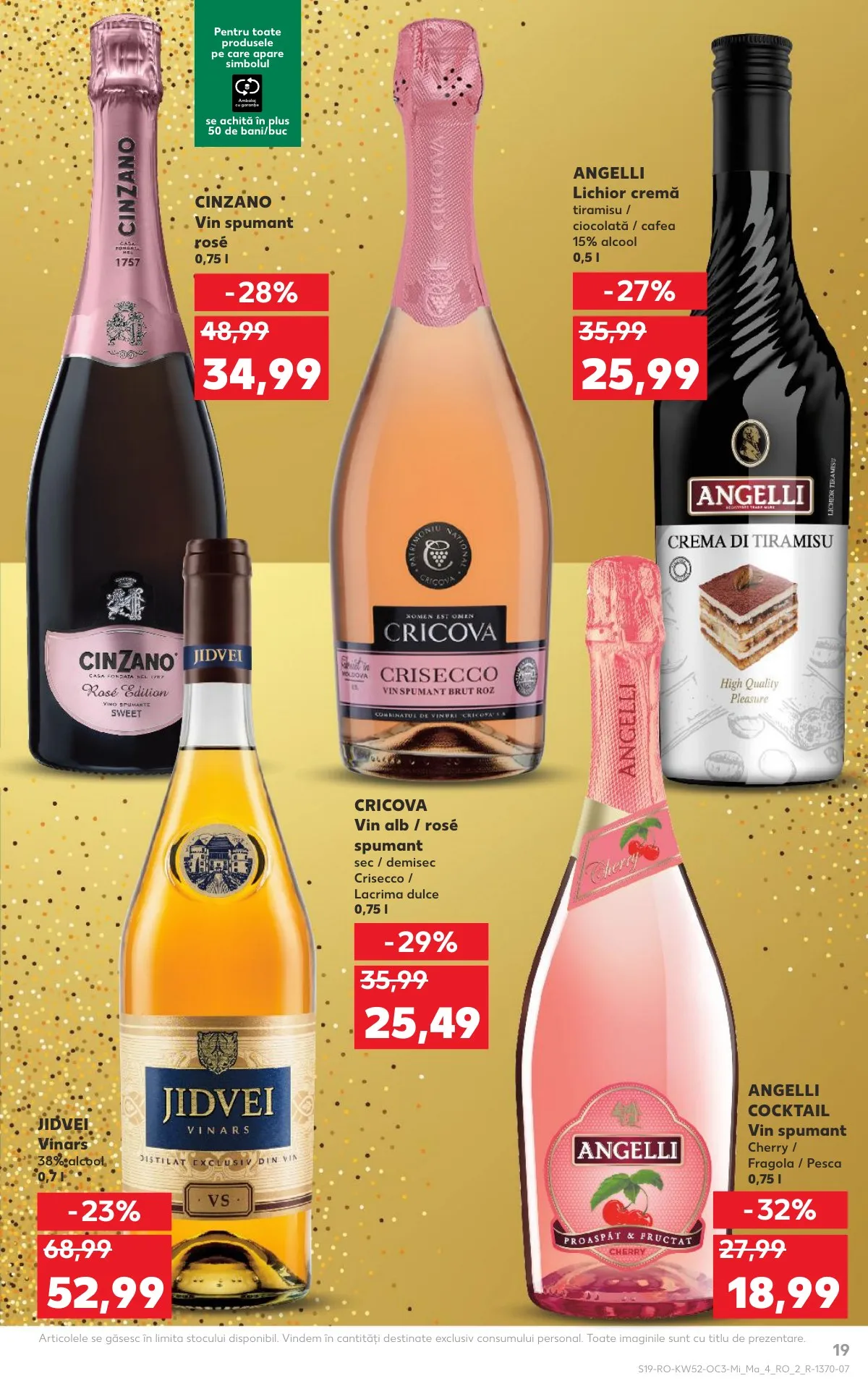 Kaufland akciós újság Románia Uj evi desszertek 12.24–12.30 – 19. oldal