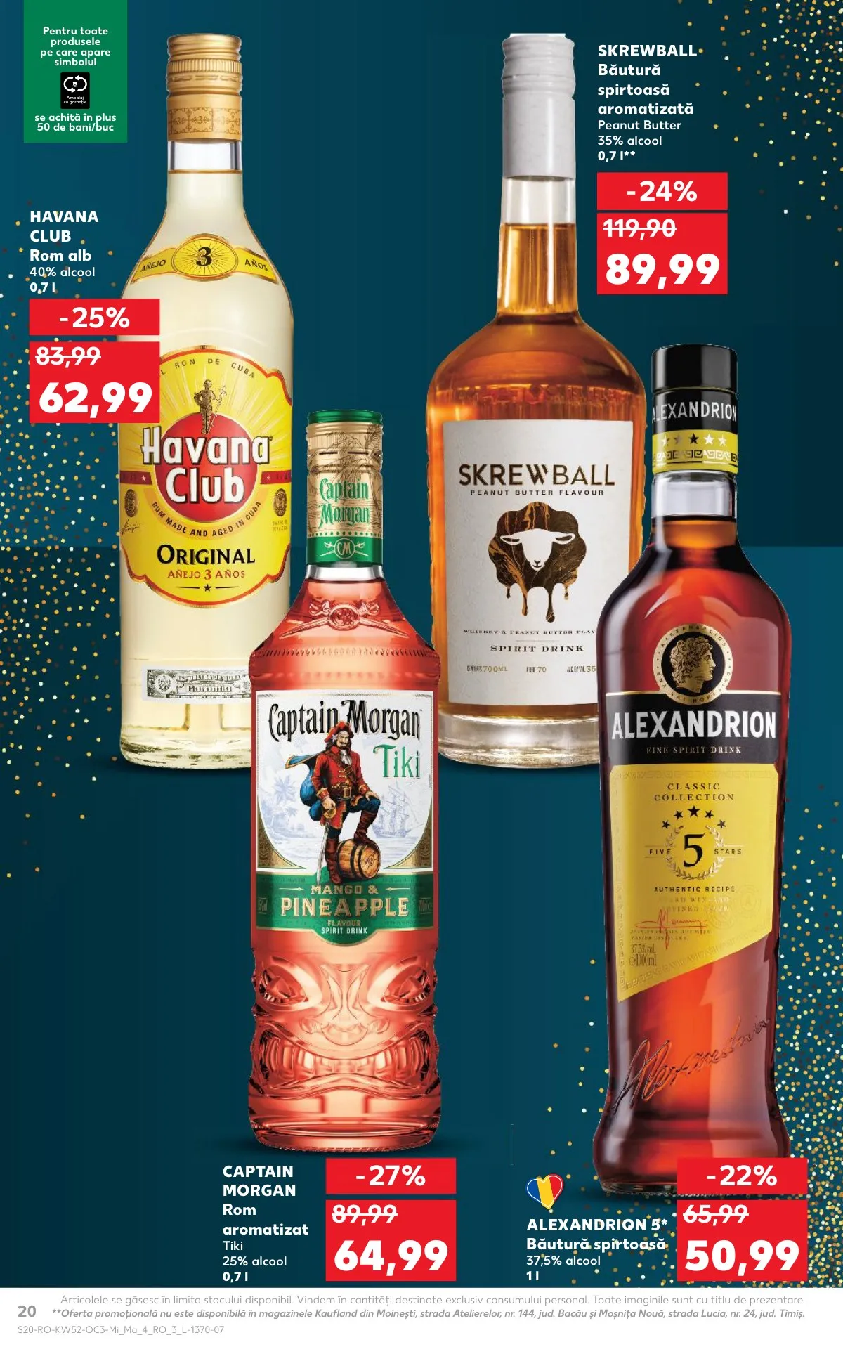 Kaufland akciós újság Románia Uj evi desszertek 12.24–12.30 – 20. oldal
