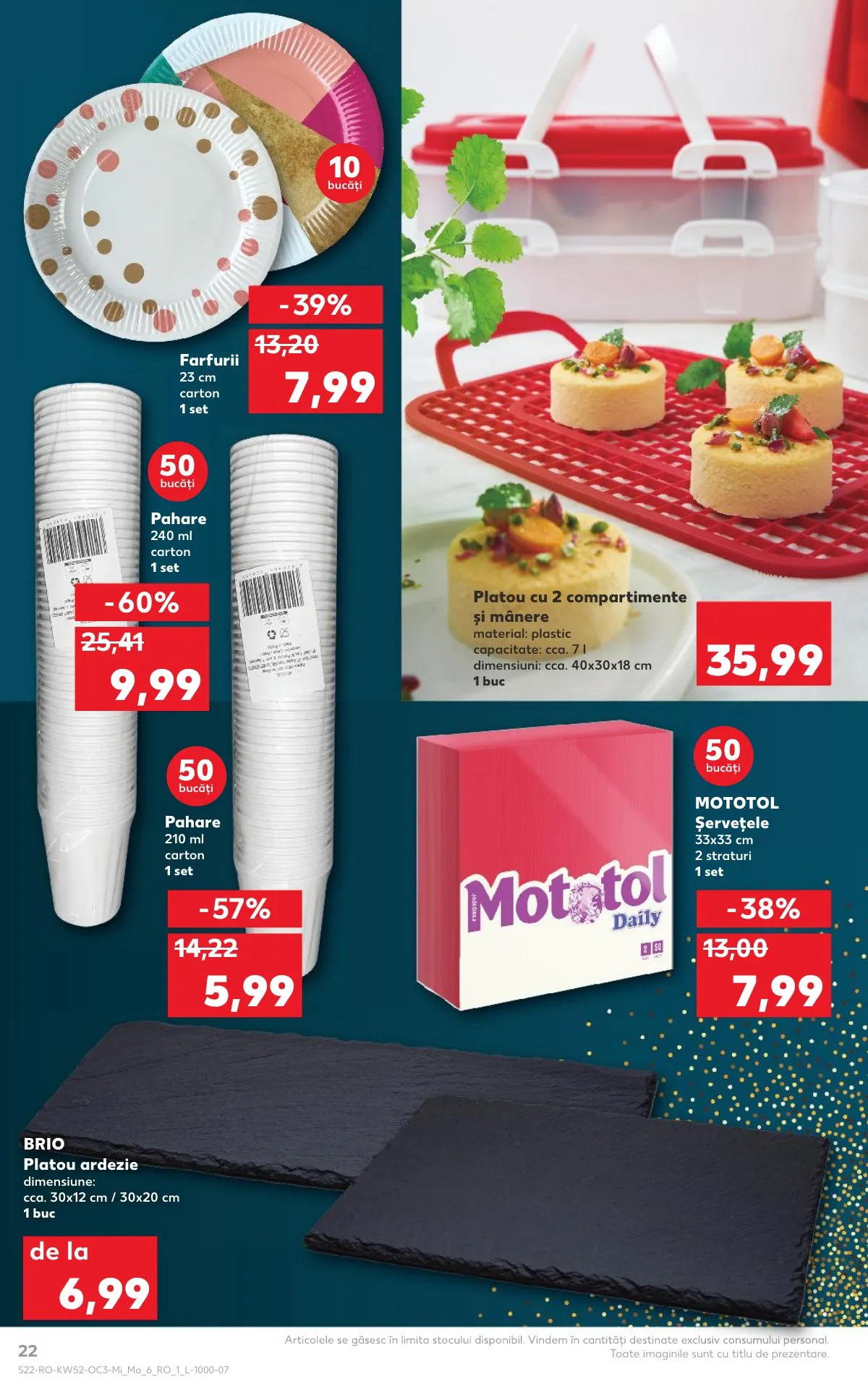 Kaufland akciós újság Románia Uj evi desszertek 12.24–12.30 – 22. oldal