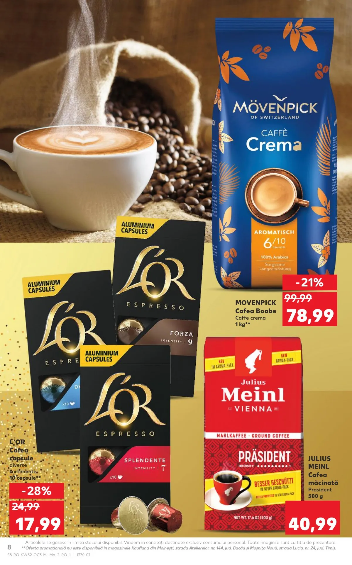 Kaufland akciós újság Románia Uj evi desszertek 12.24–12.30 – 8. oldal
