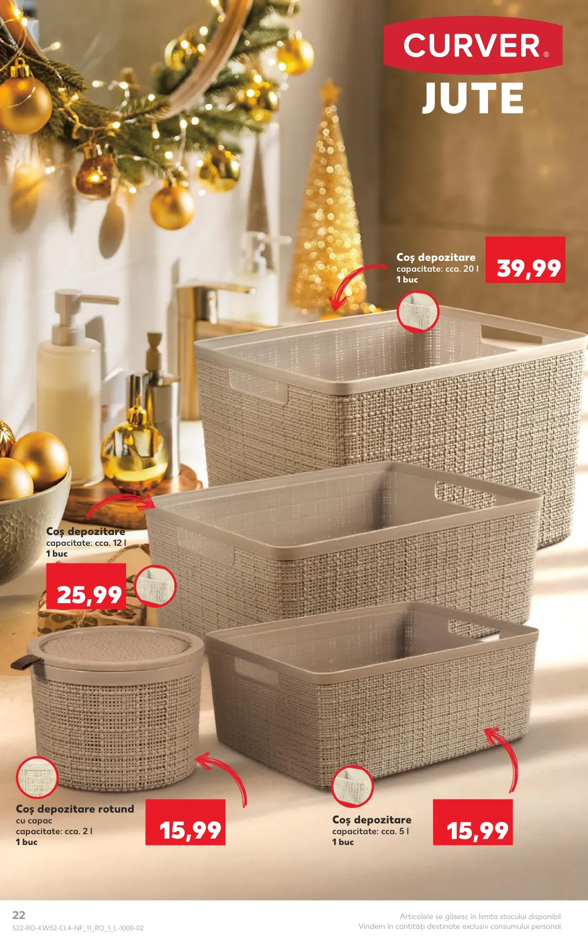 Kaufland akciós újság Románia Uj evi etelek 12.24–12.30 – 22. oldal