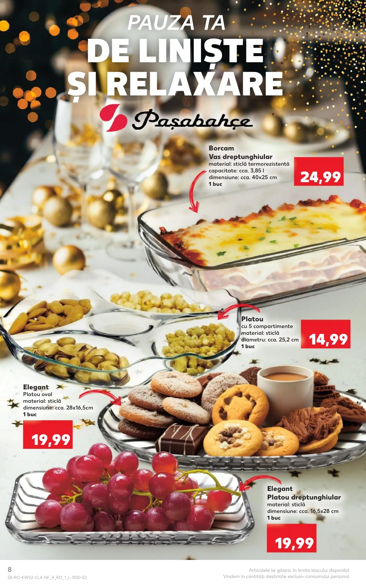 Kaufland akciós újság Románia Uj evi etelek 12.24–12.30 – 8. oldal
