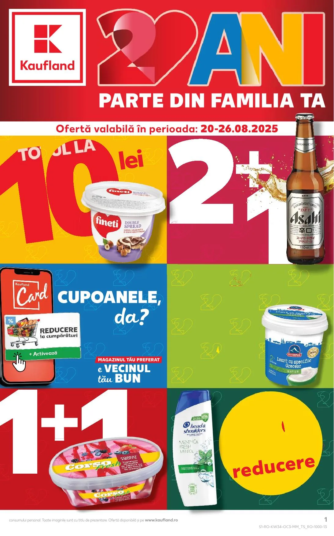 Kaufland akciós újság Románia unnepek 08.20–08.26