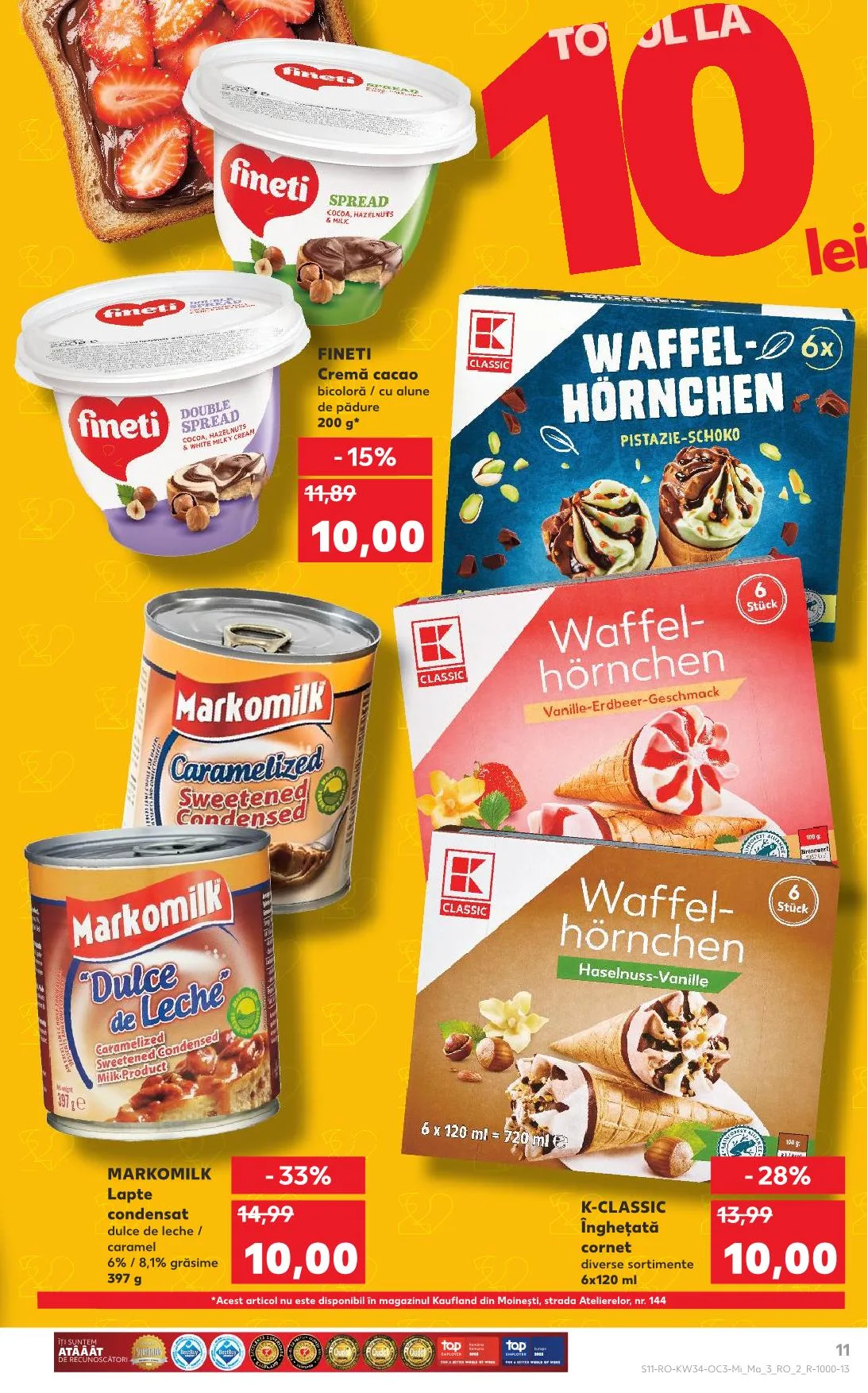 Kaufland akciós újság Románia Unnepek 08.20–08.26 – 3. oldal