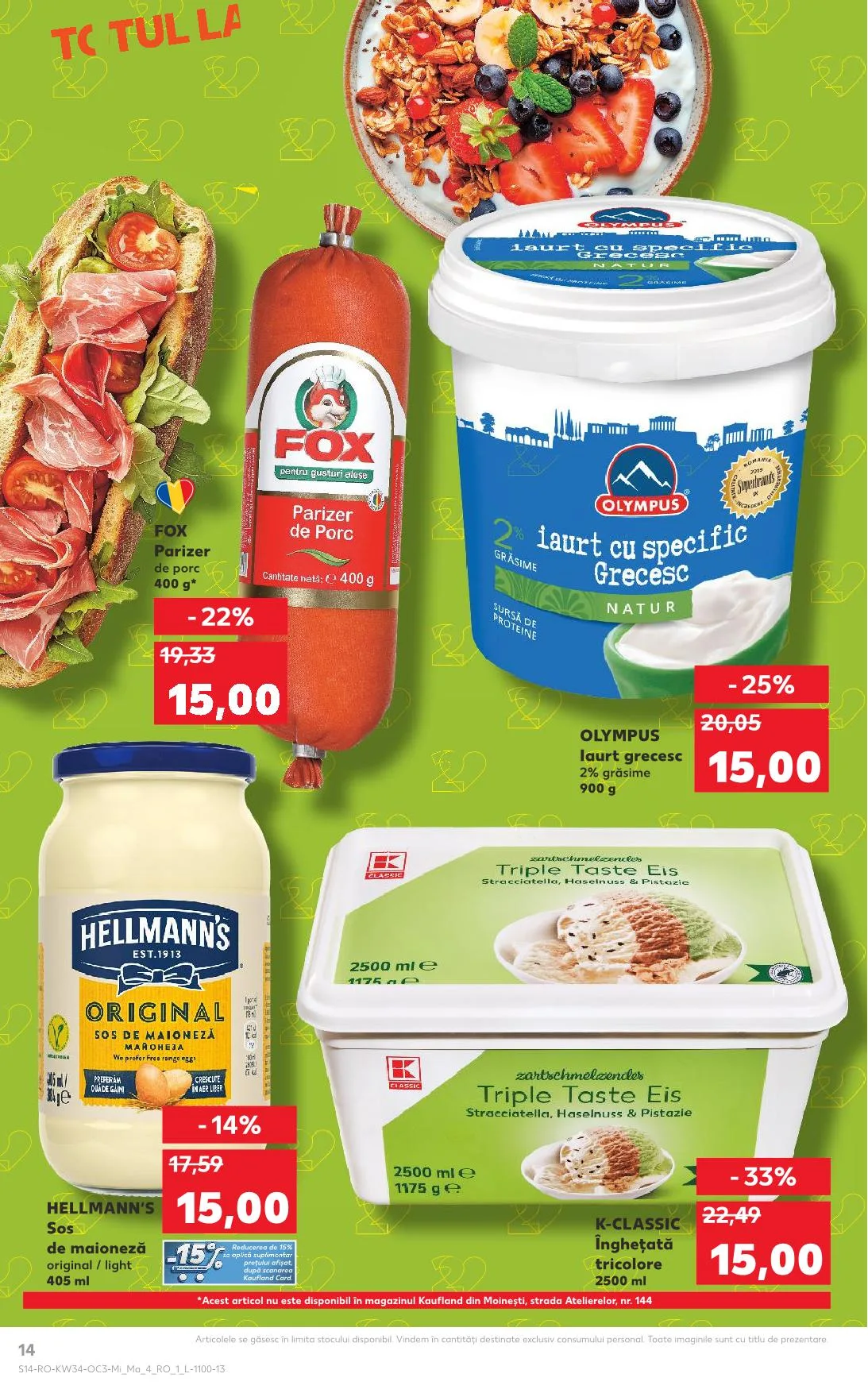 Kaufland akciós újság Románia Unnepek 08.20–08.26 – 6. oldal
