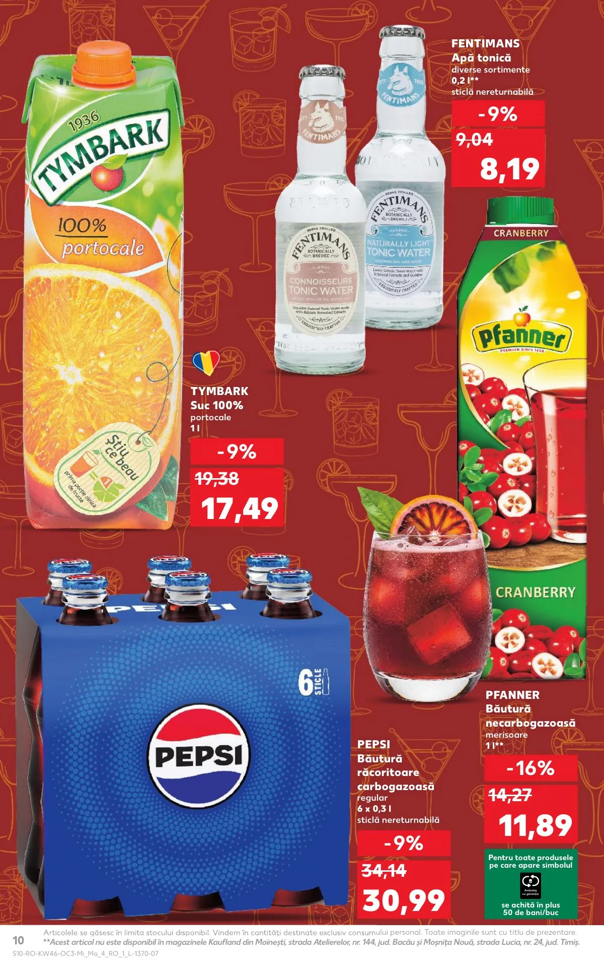 Kaufland akciós újság Románia Unnepek 11.12–11.18 – 10. oldal