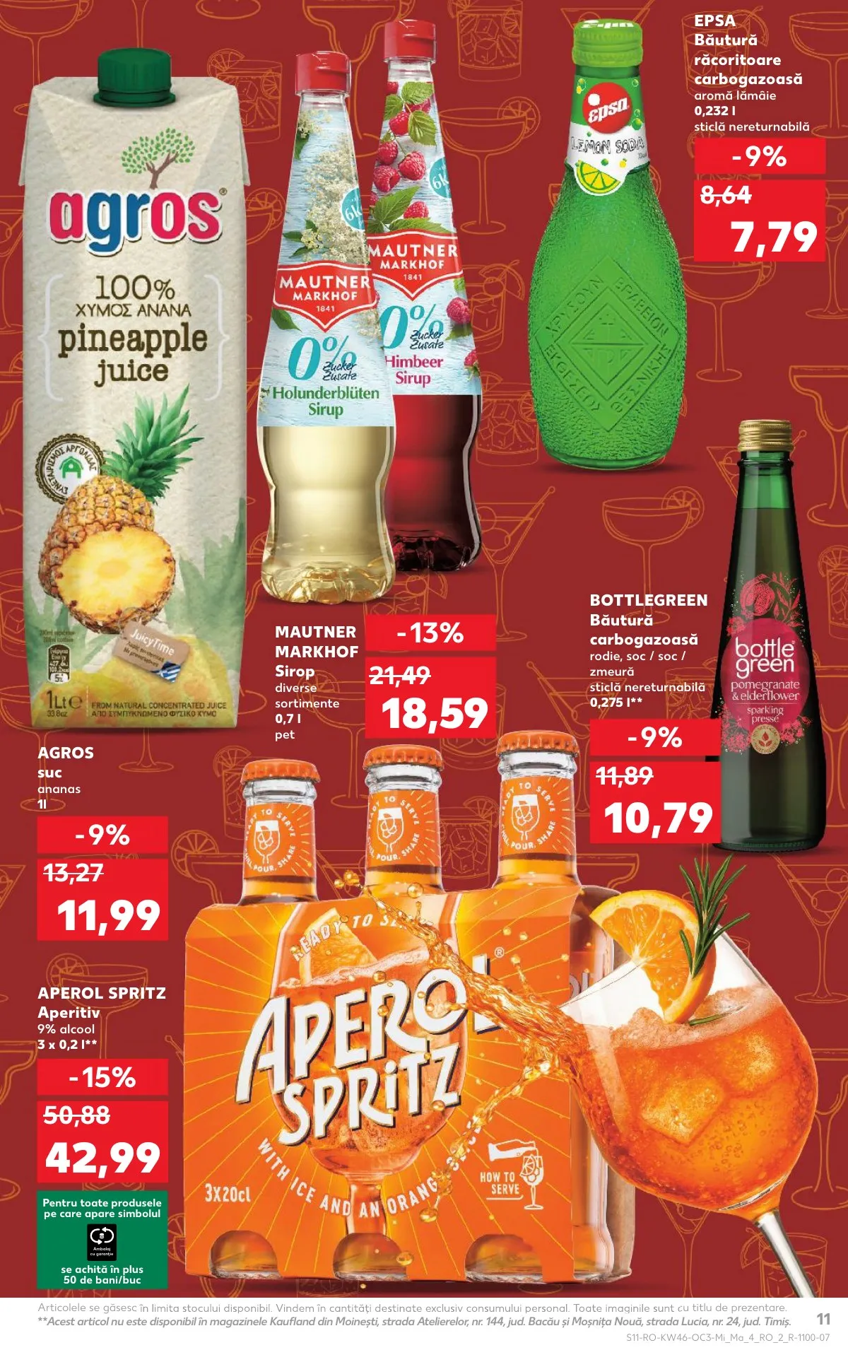 Kaufland akciós újság Románia Unnepek 11.12–11.18 – 11. oldal
