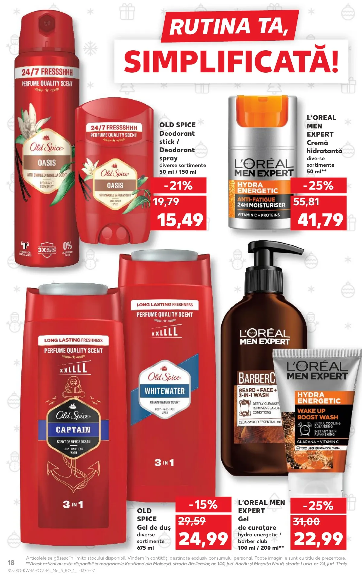Kaufland akciós újság Románia Unnepek 11.12–11.18 – 18. oldal