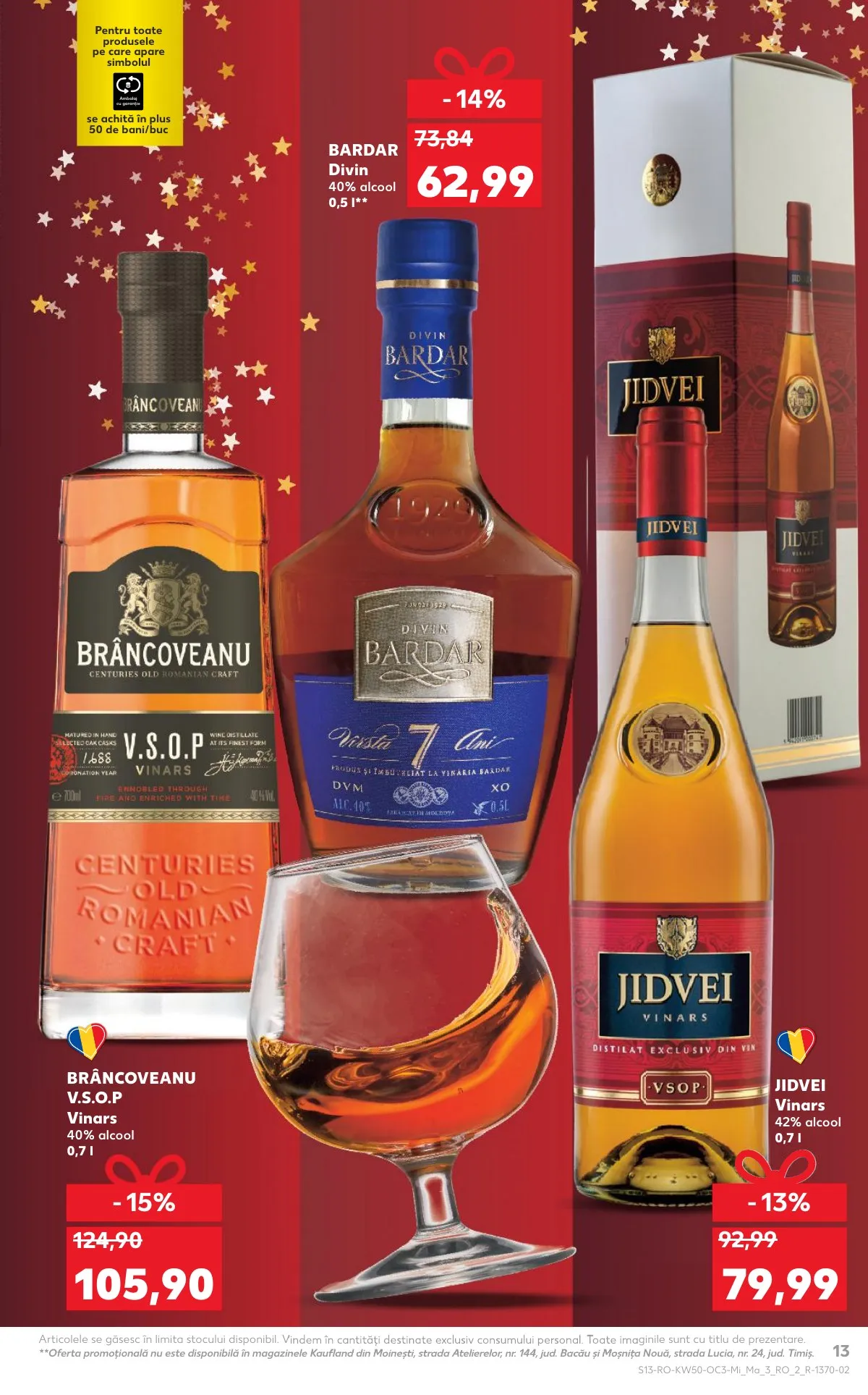 Kaufland akciós újság Románia Unnepek 12.10–12.16 – 13. oldal