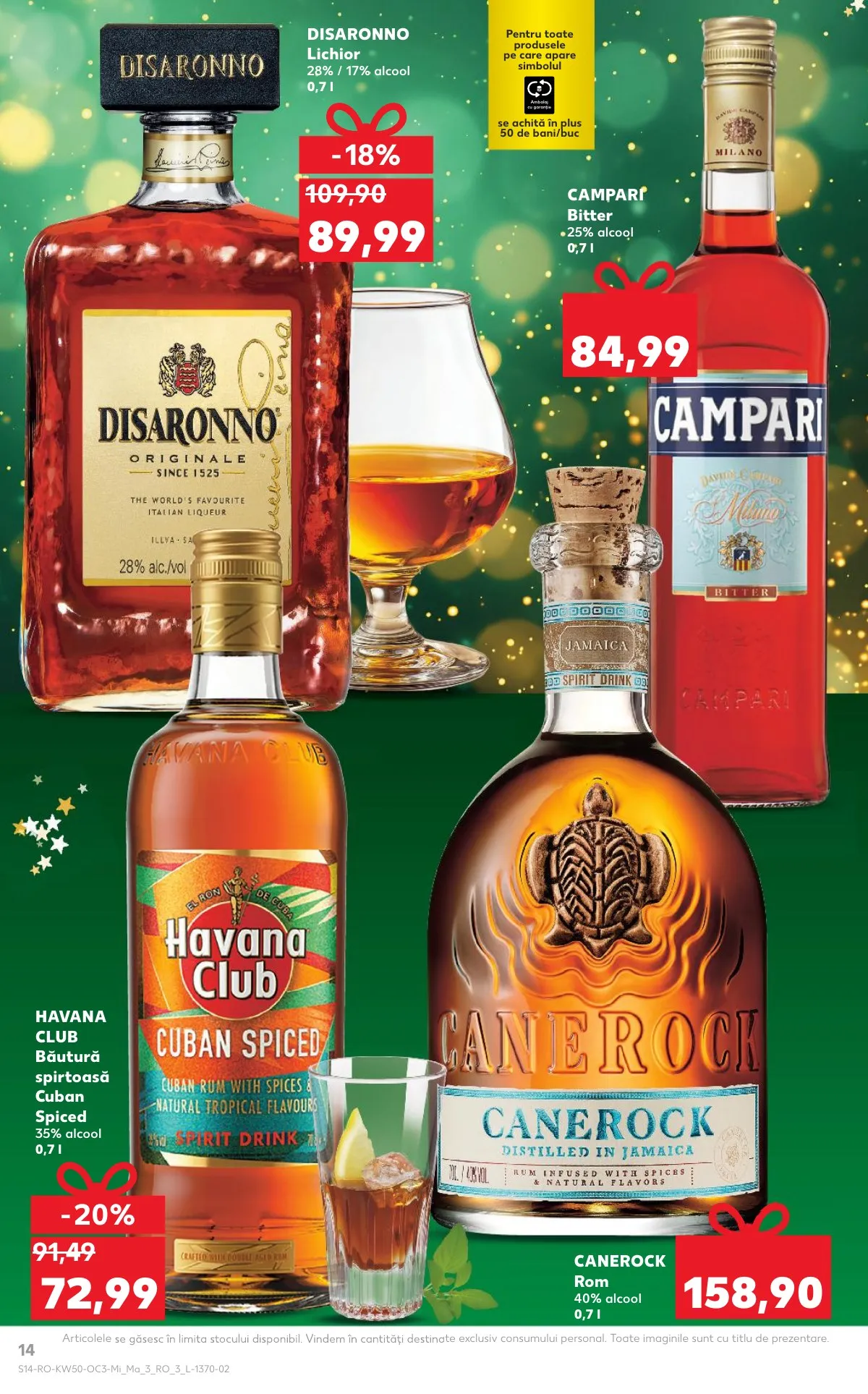 Kaufland akciós újság Románia Unnepek 12.10–12.16 – 14. oldal
