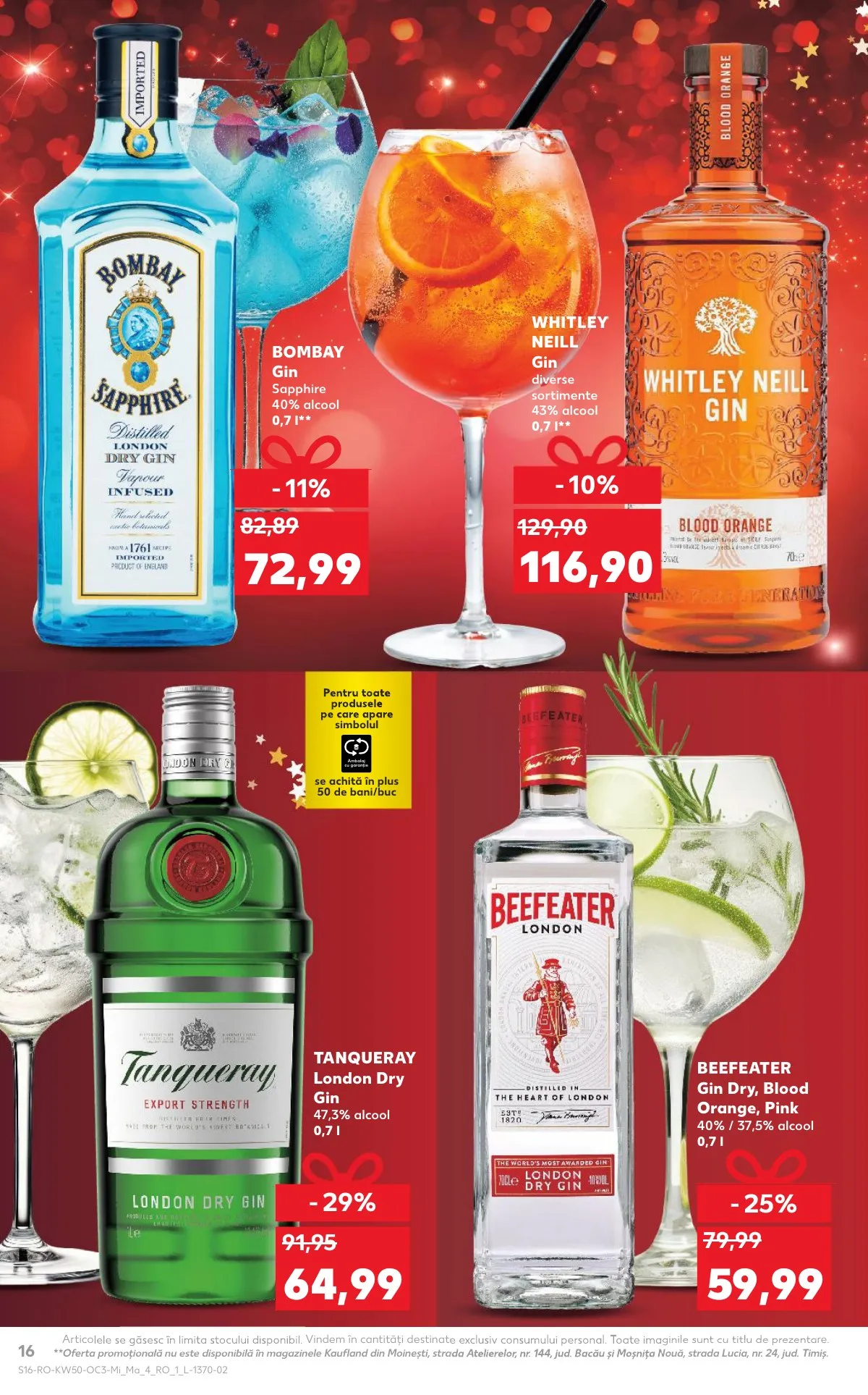 Kaufland akciós újság Románia Unnepek 12.10–12.16 – 16. oldal