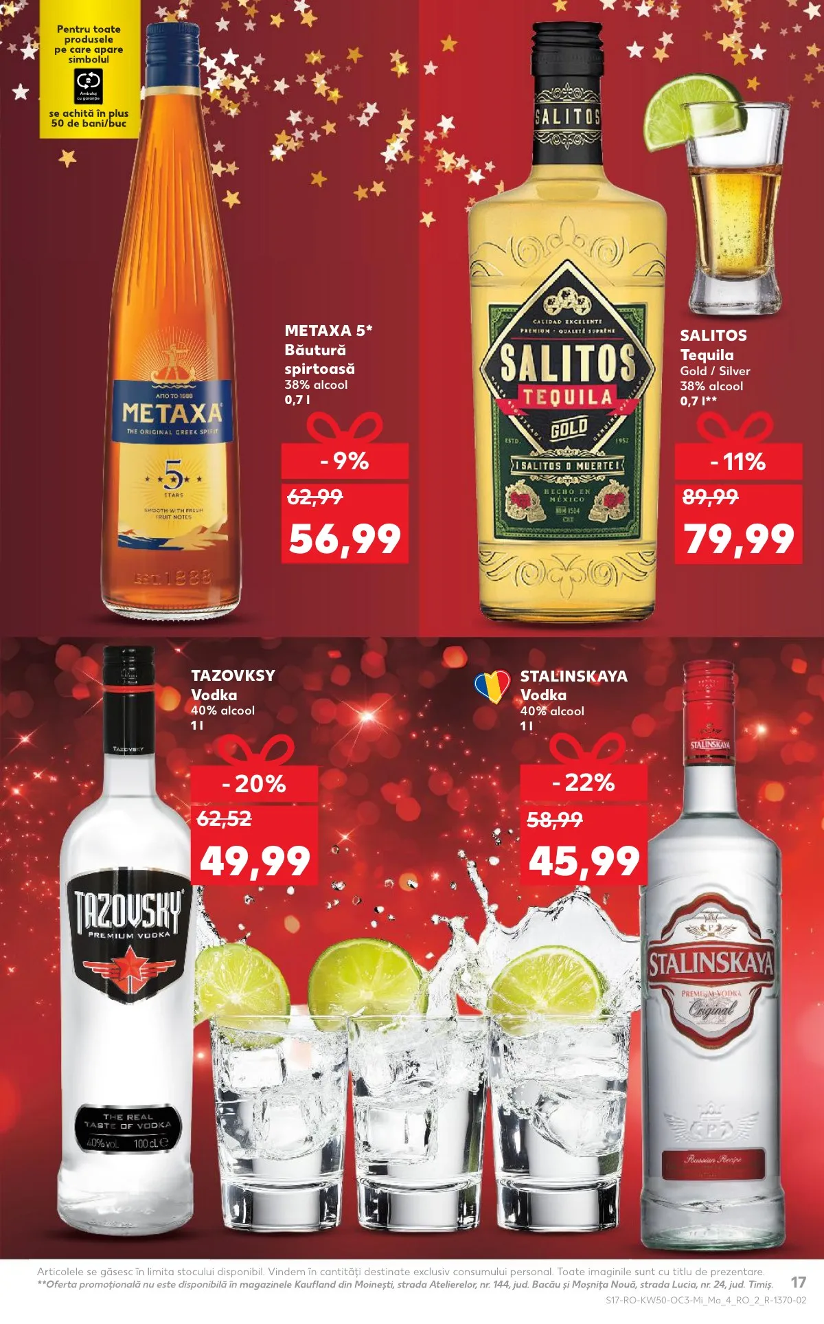 Kaufland akciós újság Románia Unnepek 12.10–12.16 – 17. oldal