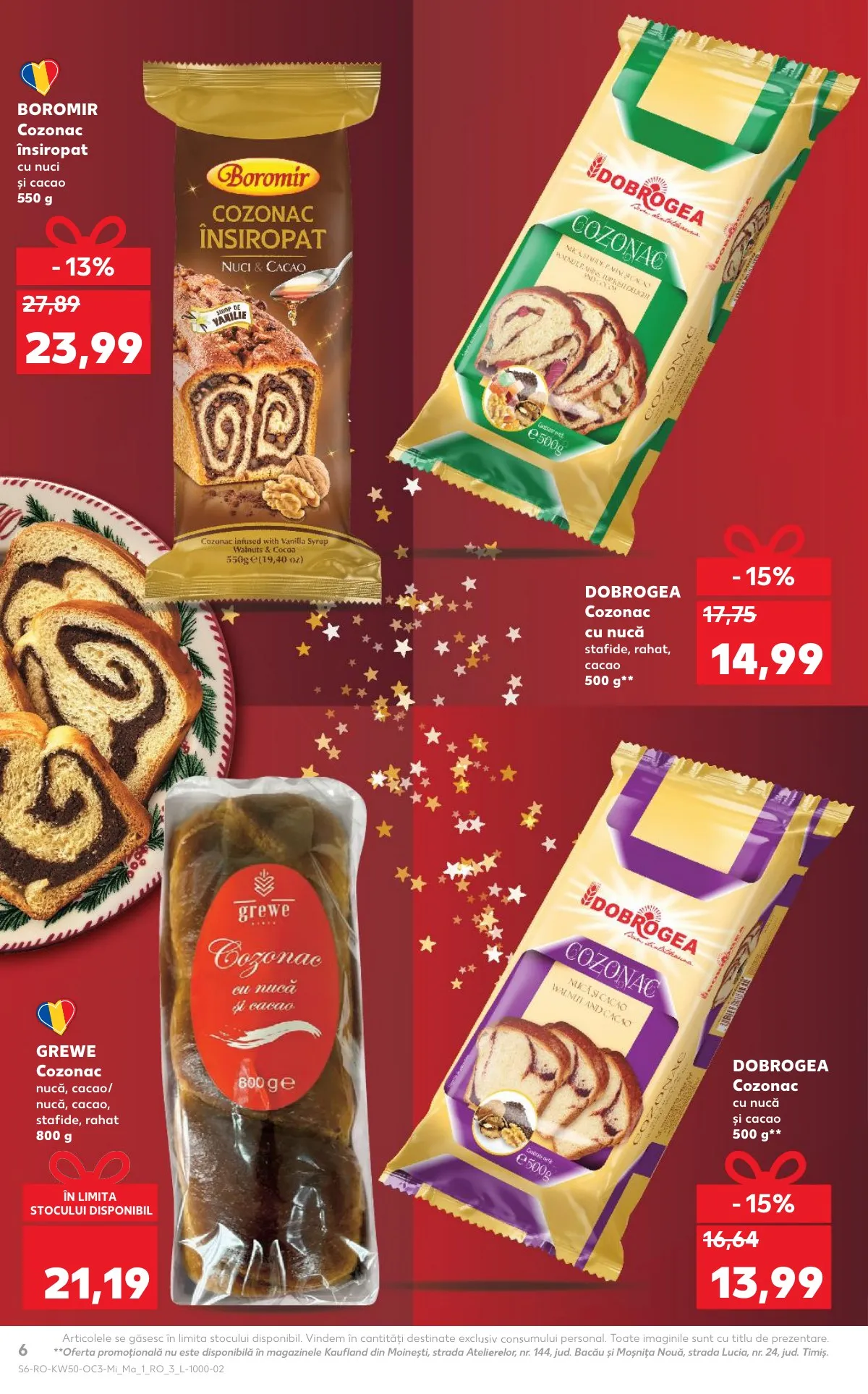 Kaufland akciós újság Románia Unnepek 12.10–12.16 – 6. oldal