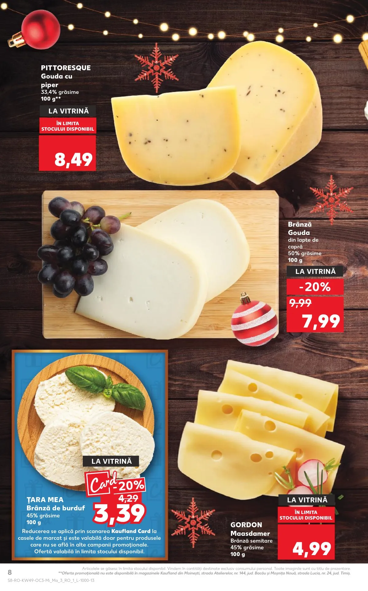 Kaufland akciós újság Románia Unnepi etelek 12.03–12.09 – 8. oldal