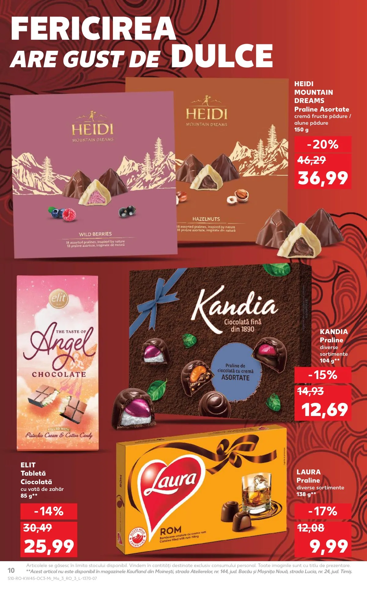 Kaufland akciós újság Románia Unnepi 11.05–11.11 – 10. oldal