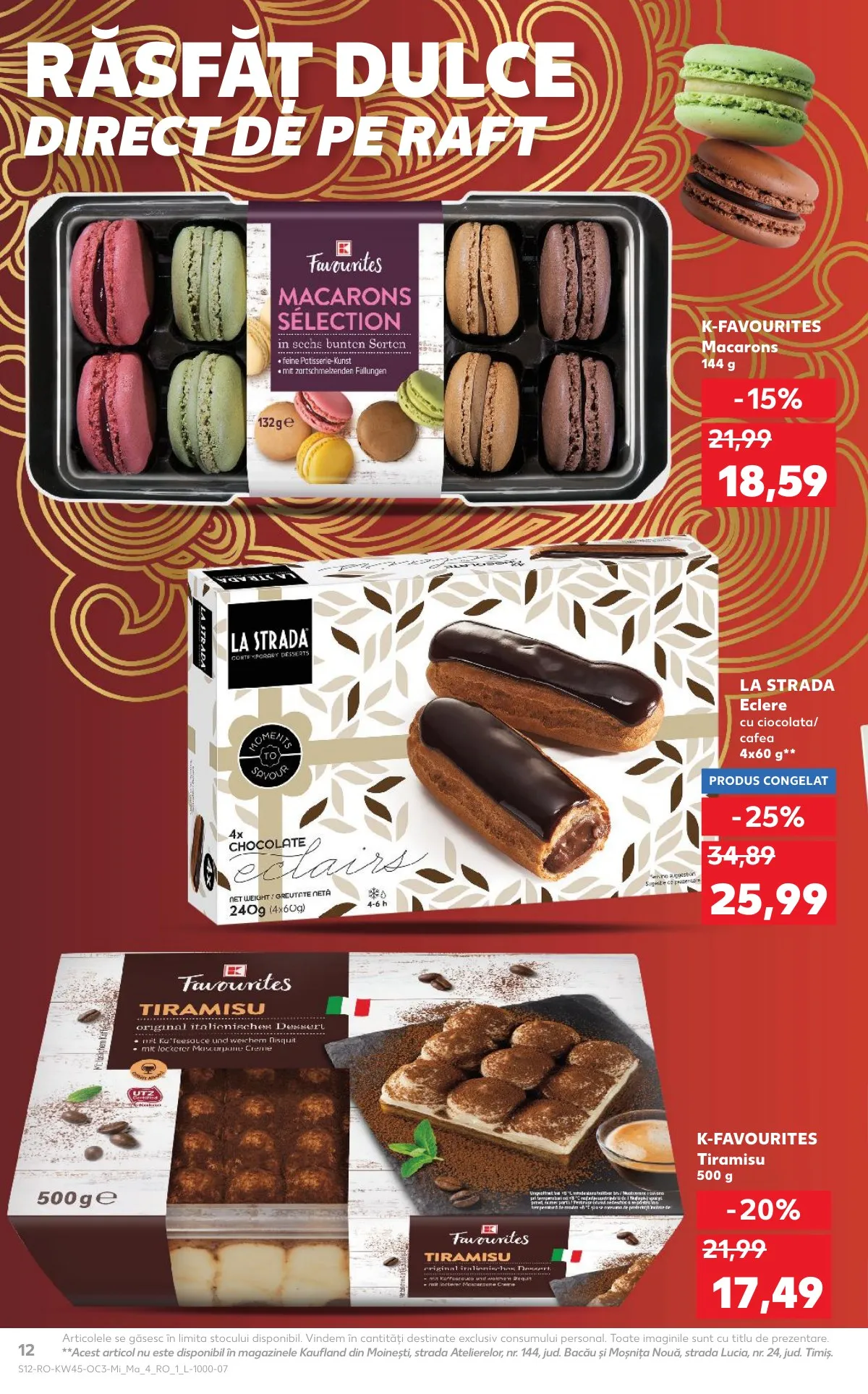 Kaufland akciós újság Románia Unnepi 11.05–11.11 – 12. oldal