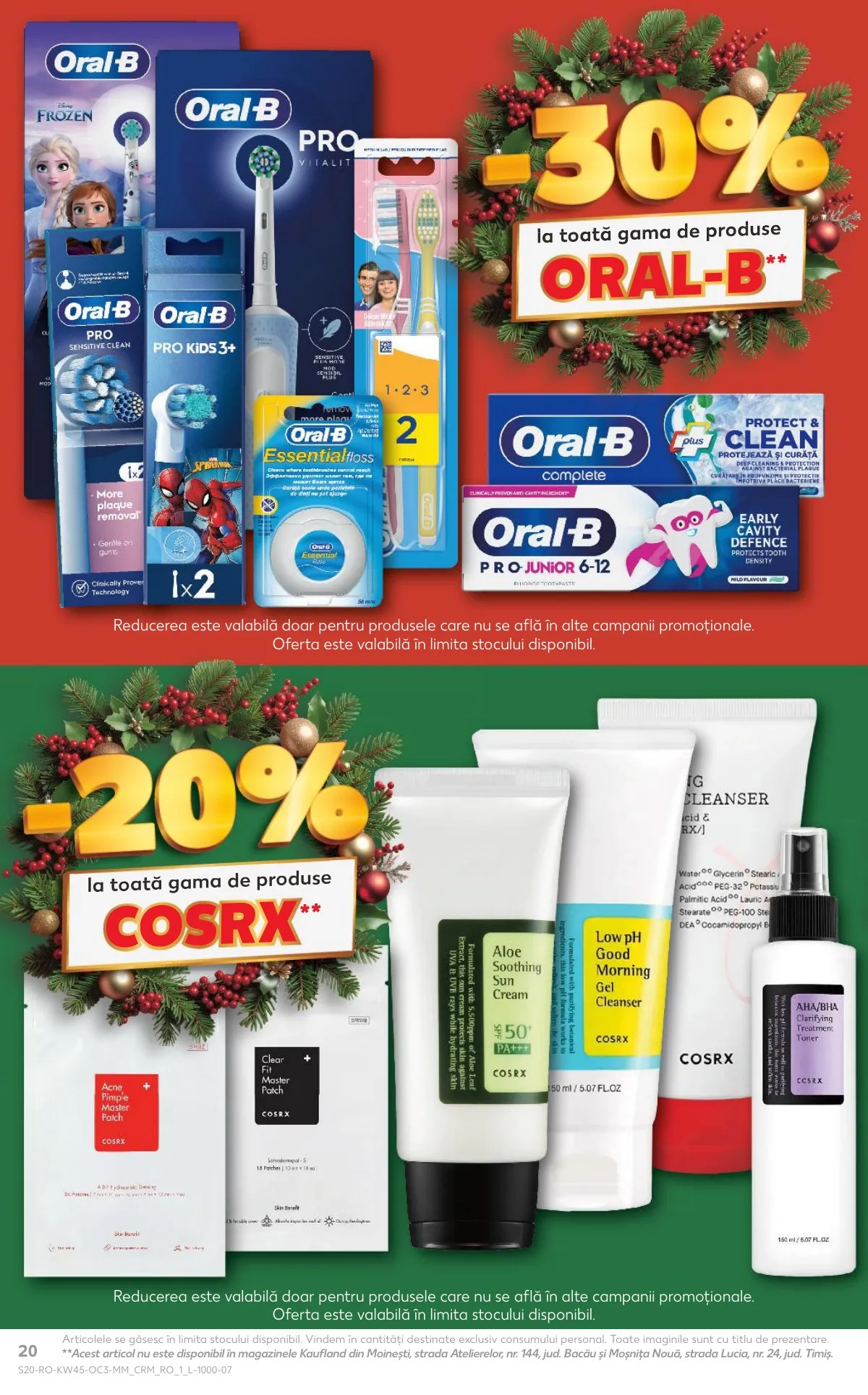 Kaufland akciós újság Románia Unnepi 11.05–11.11 – 20. oldal