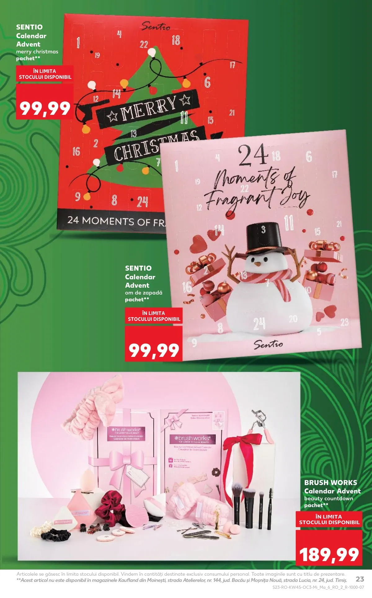 Kaufland akciós újság Románia Unnepi 11.05–11.11 – 23. oldal