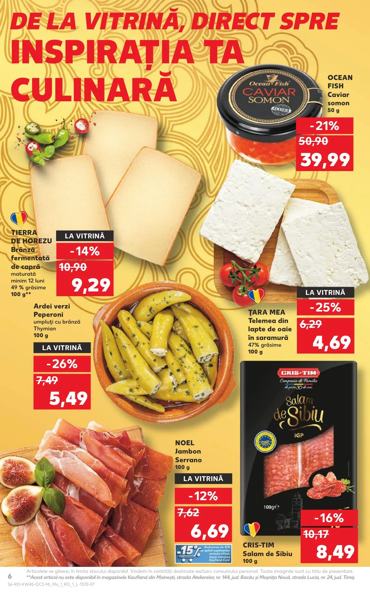 Kaufland akciós újság Románia Unnepi 11.05–11.11 – 6. oldal