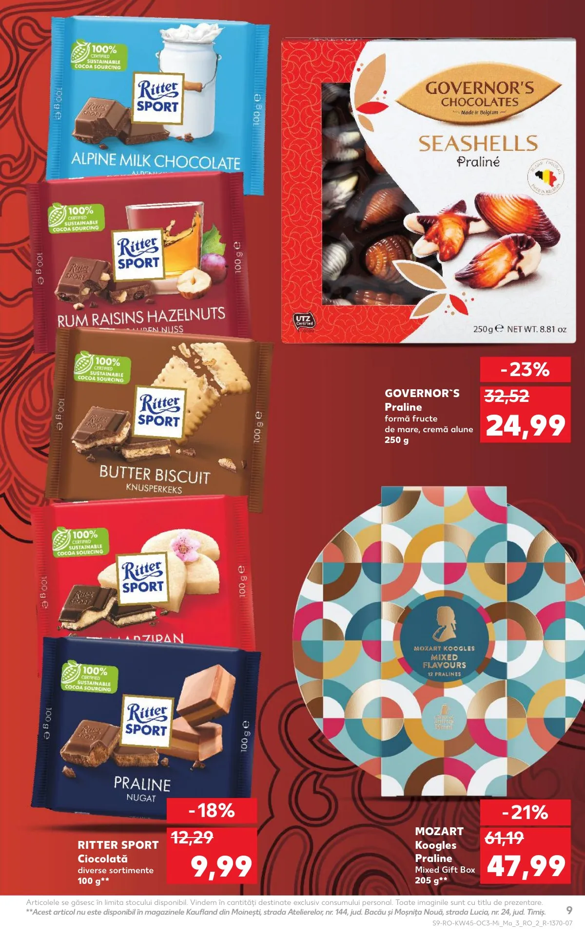 Kaufland akciós újság Románia Unnepi 11.05–11.11 – 9. oldal