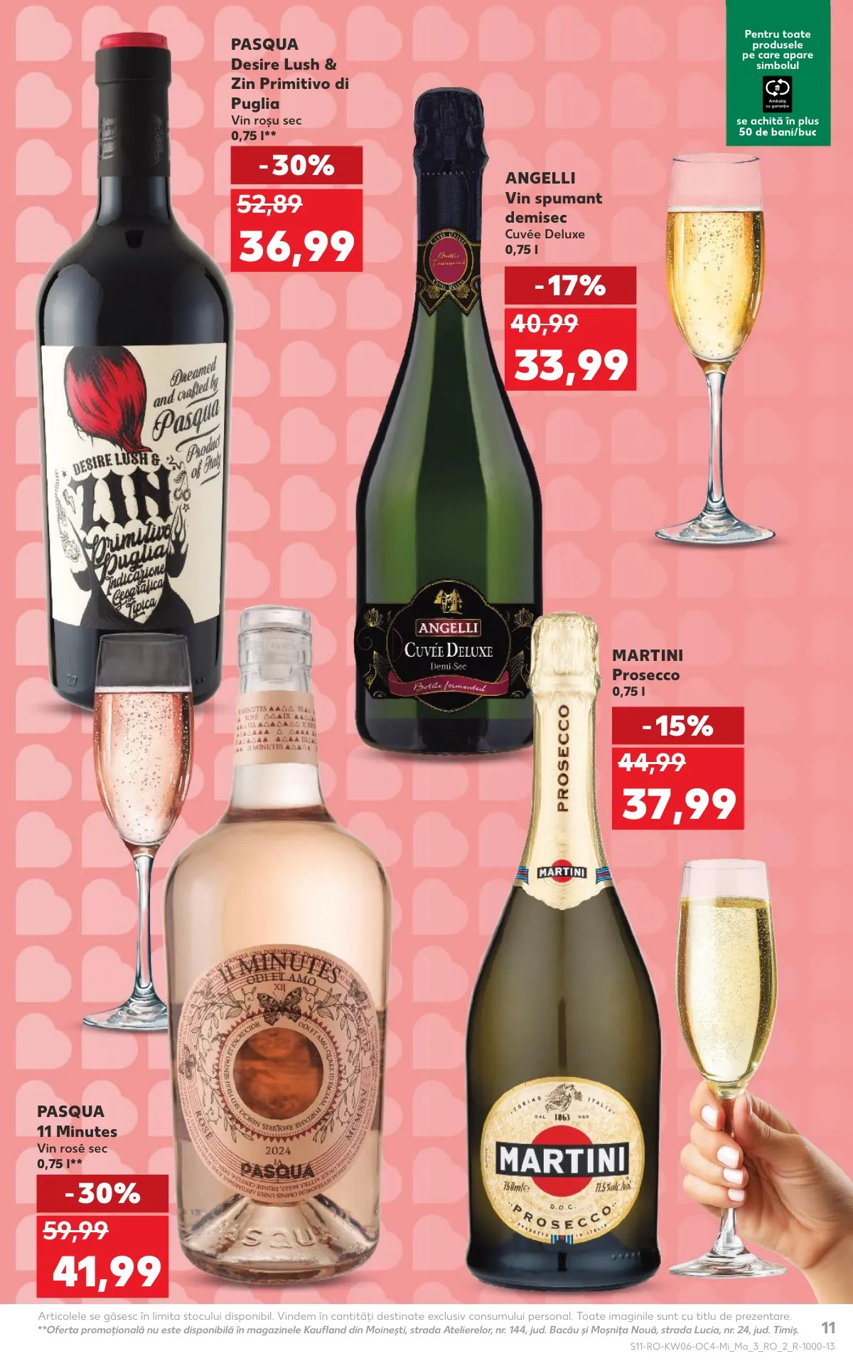 Kaufland akciós újság Románia Valentin nap 02.04–02.17 – 11. oldal