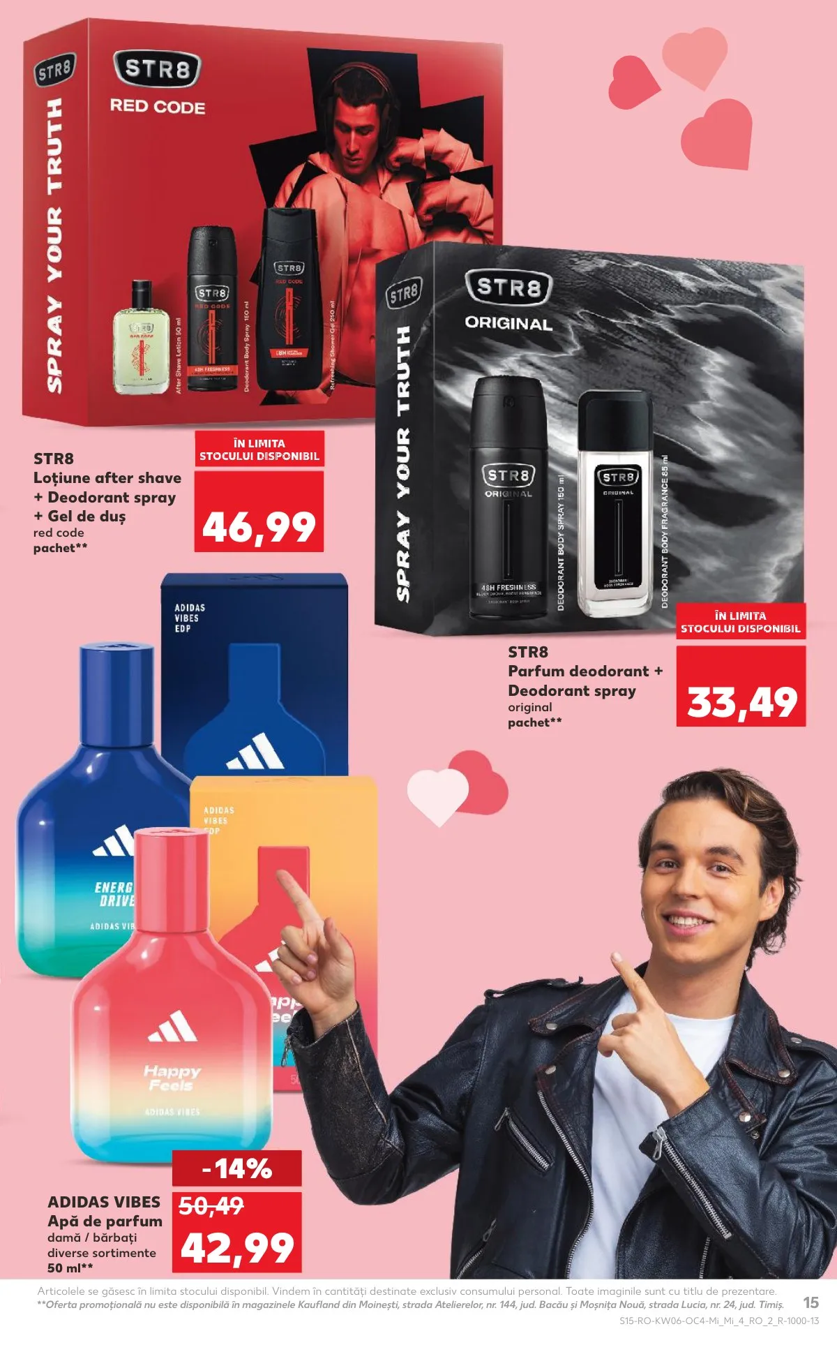 Kaufland akciós újság Románia Valentin nap 02.04–02.17 – 15. oldal