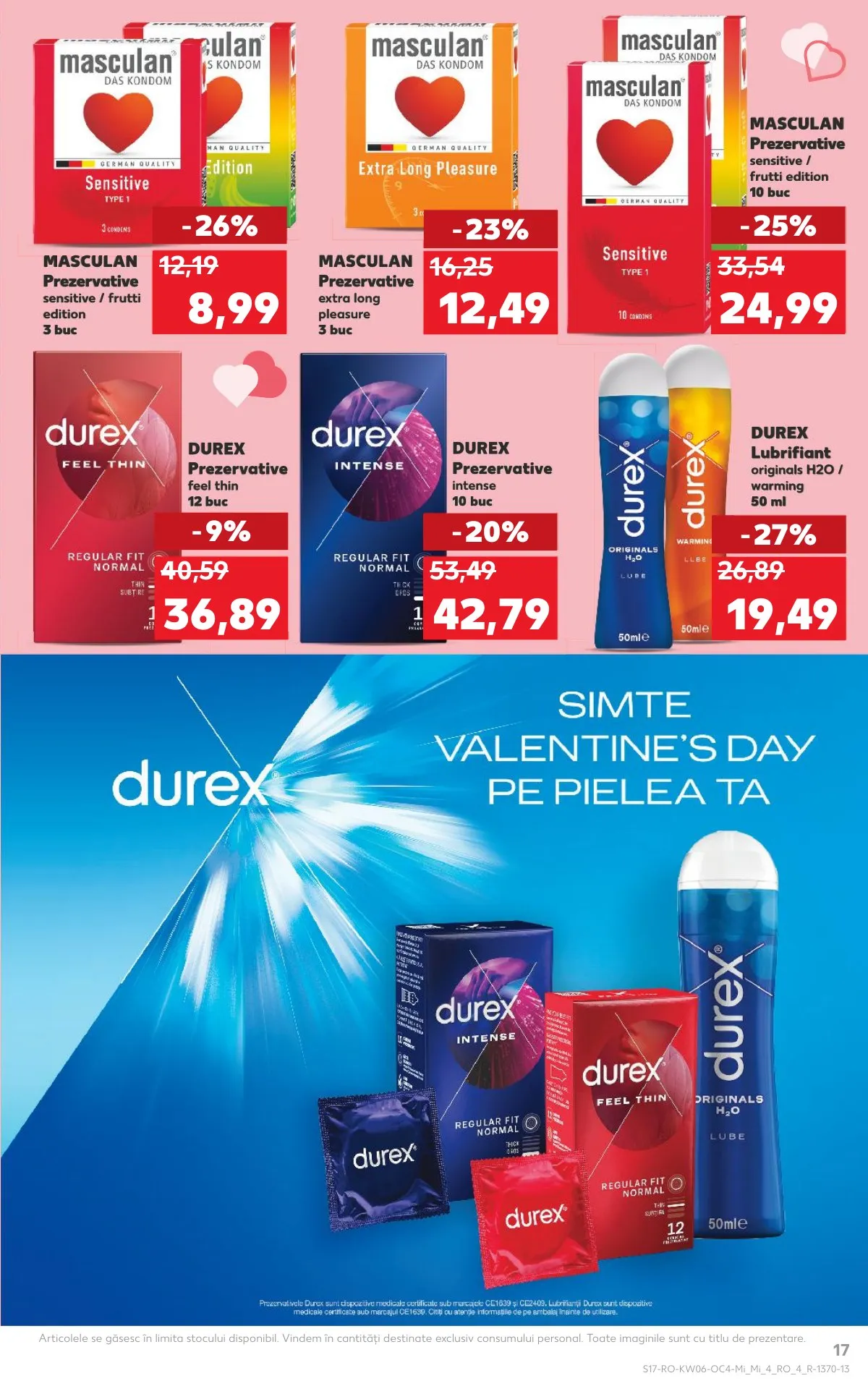 Kaufland akciós újság Románia Valentin nap 02.04–02.17 – 17. oldal