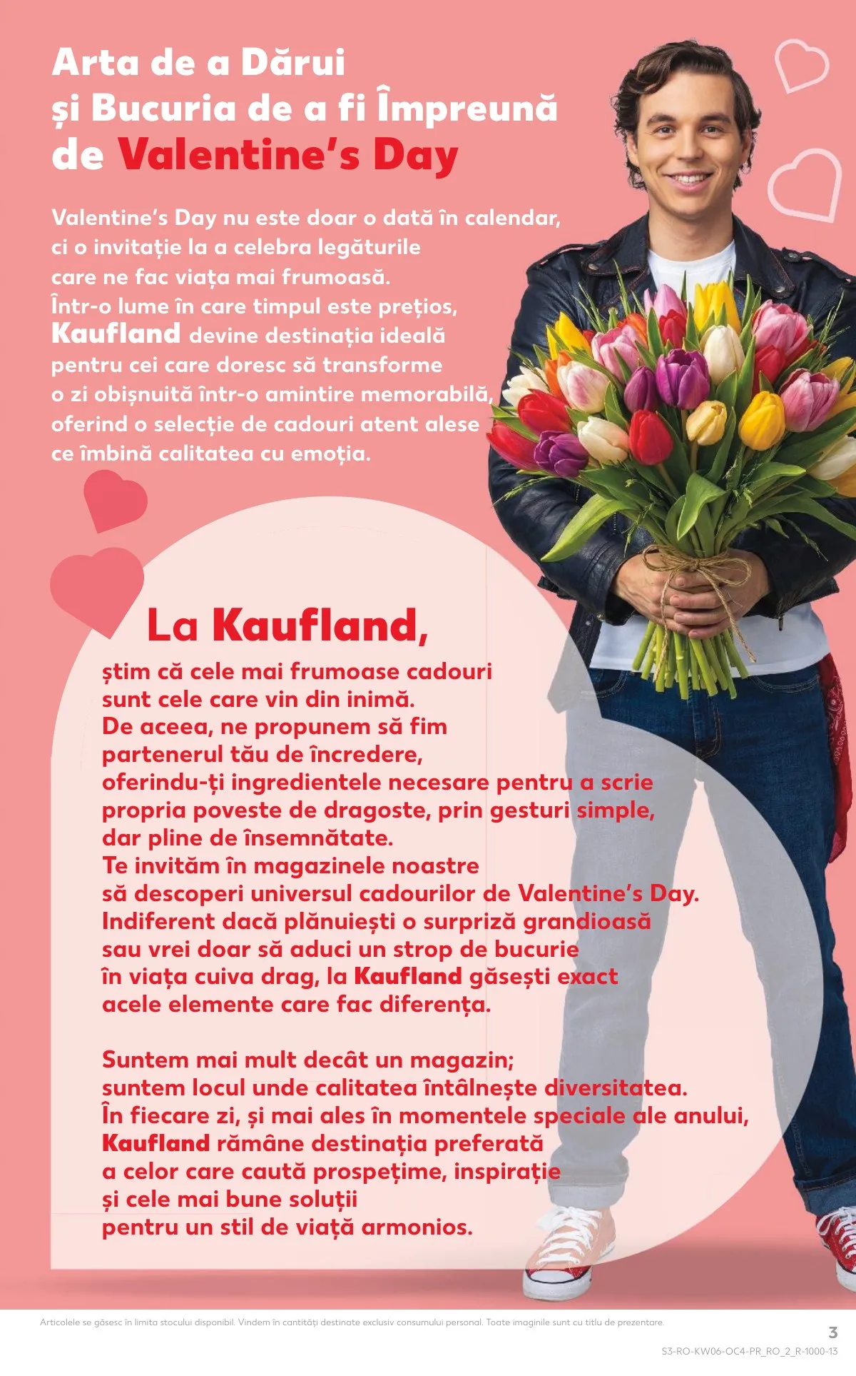 Kaufland akciós újság Románia Valentin nap 02.04–02.17 – 3. oldal