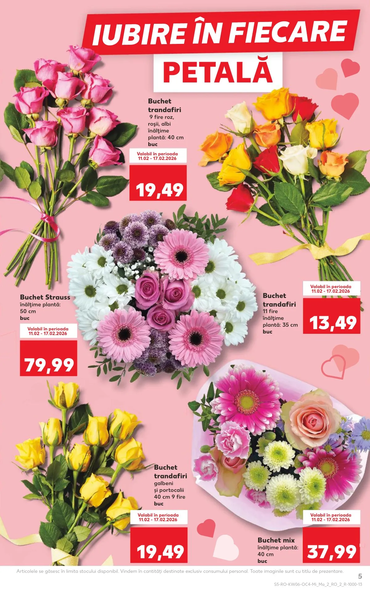 Kaufland akciós újság Románia Valentin nap 02.04–02.17 – 5. oldal