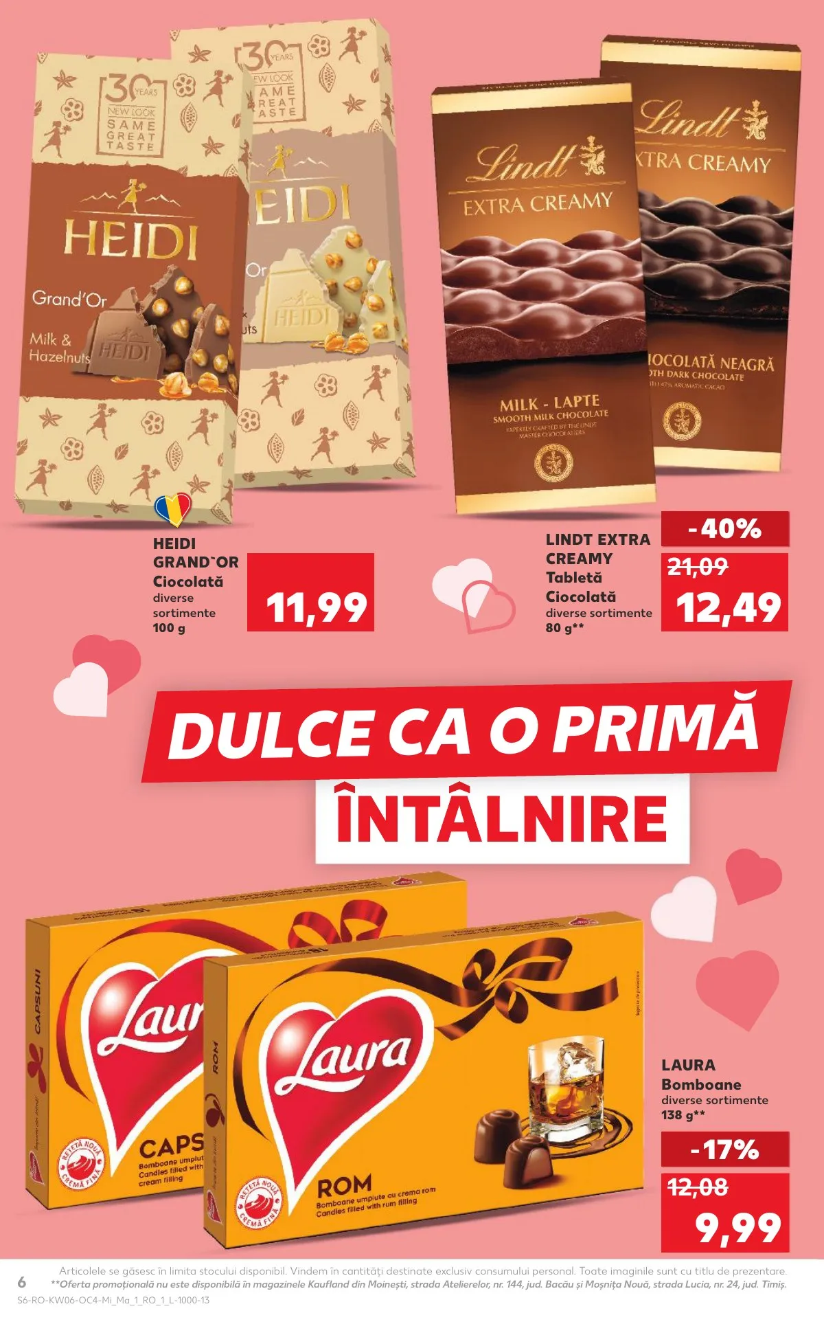 Kaufland akciós újság Románia Valentin nap 02.04–02.17 – 6. oldal