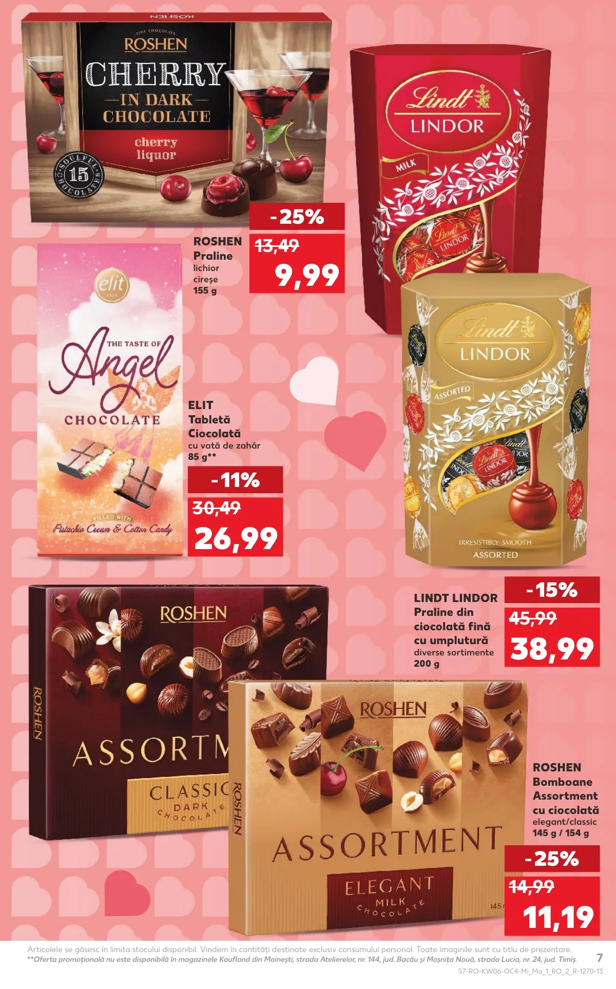 Kaufland akciós újság Románia Valentin nap 02.04–02.17 – 7. oldal